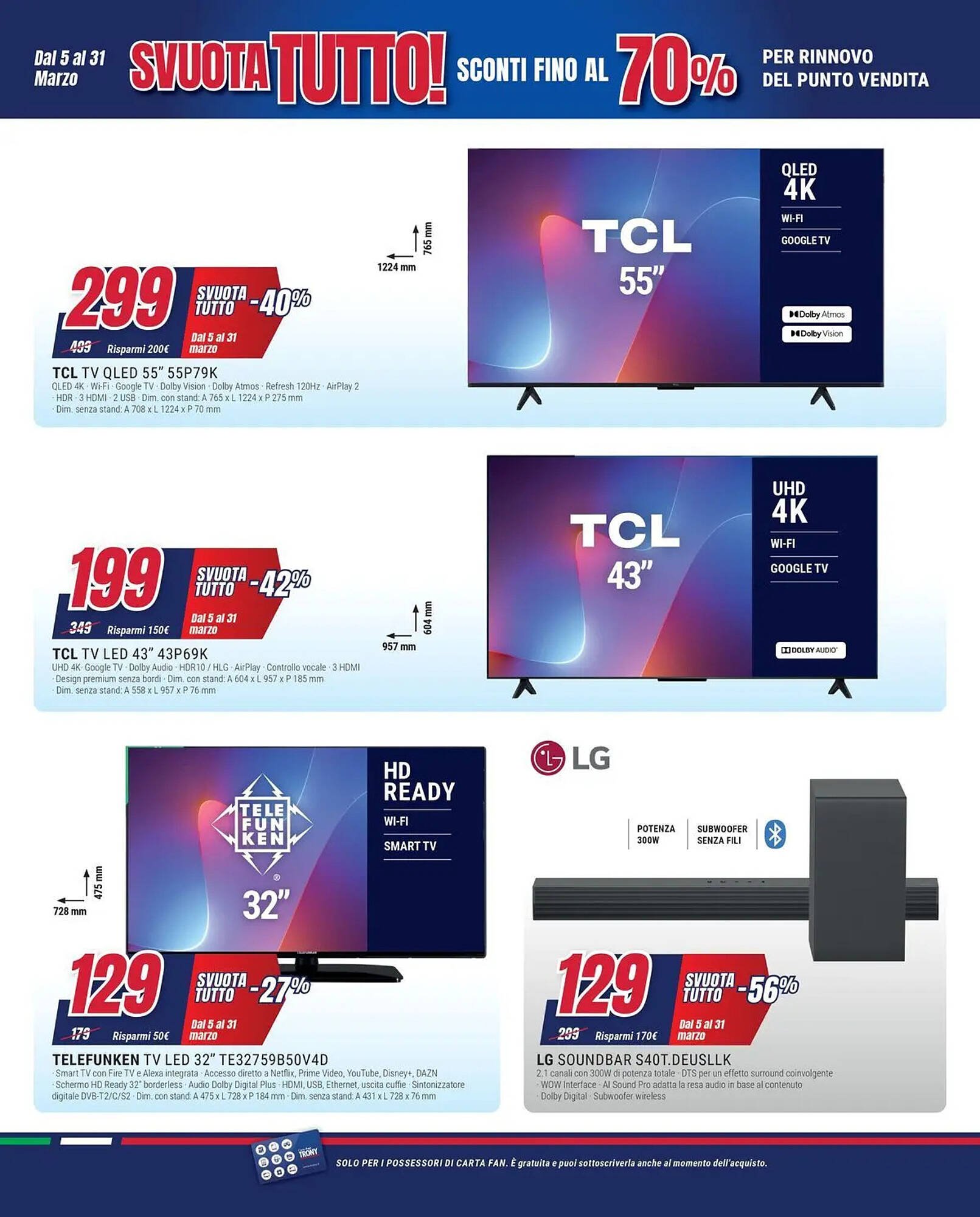 Volantino Trony (2026-03-05 - 2026-03-31)