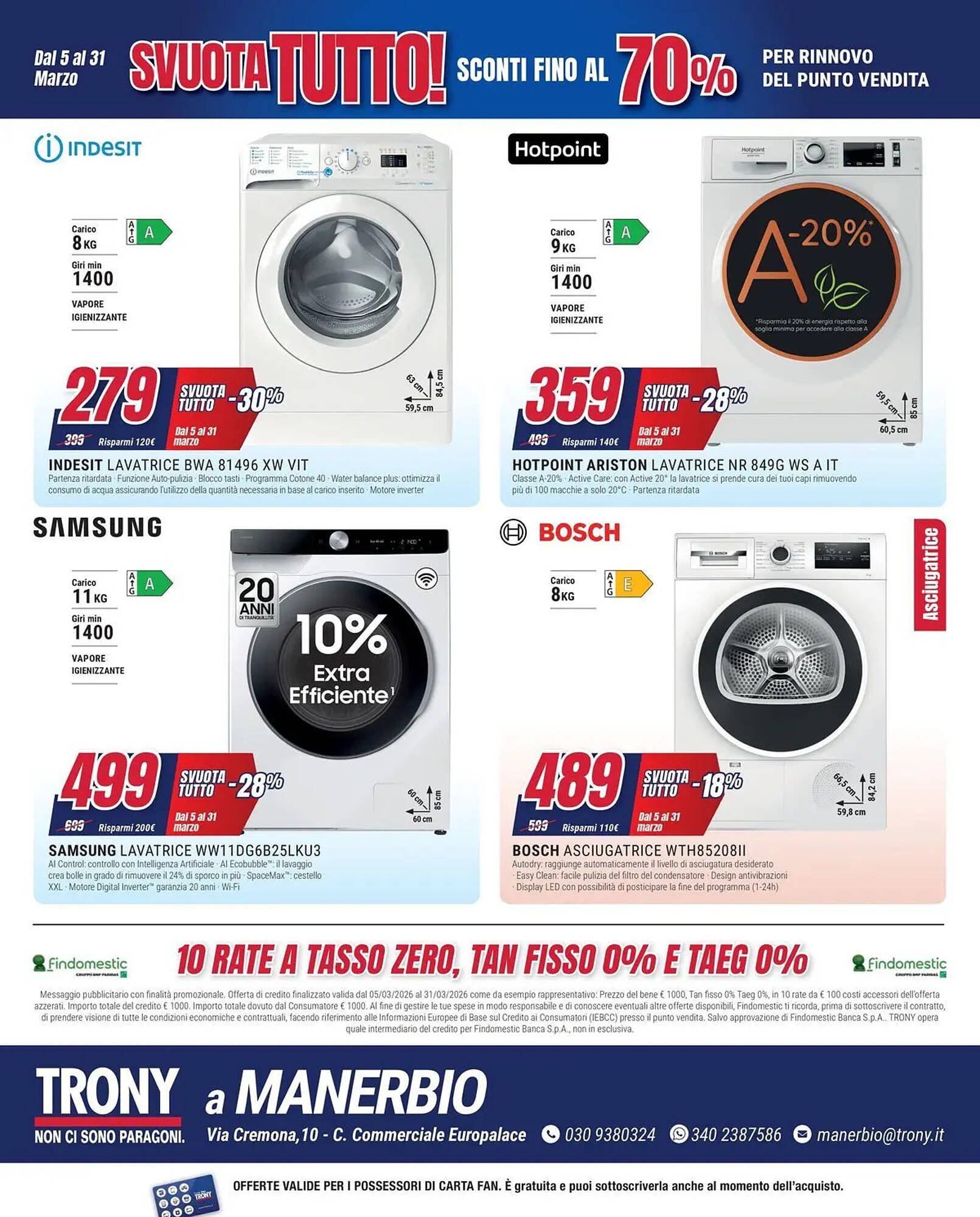 Volantino Trony (2026-03-05 - 2026-03-31)