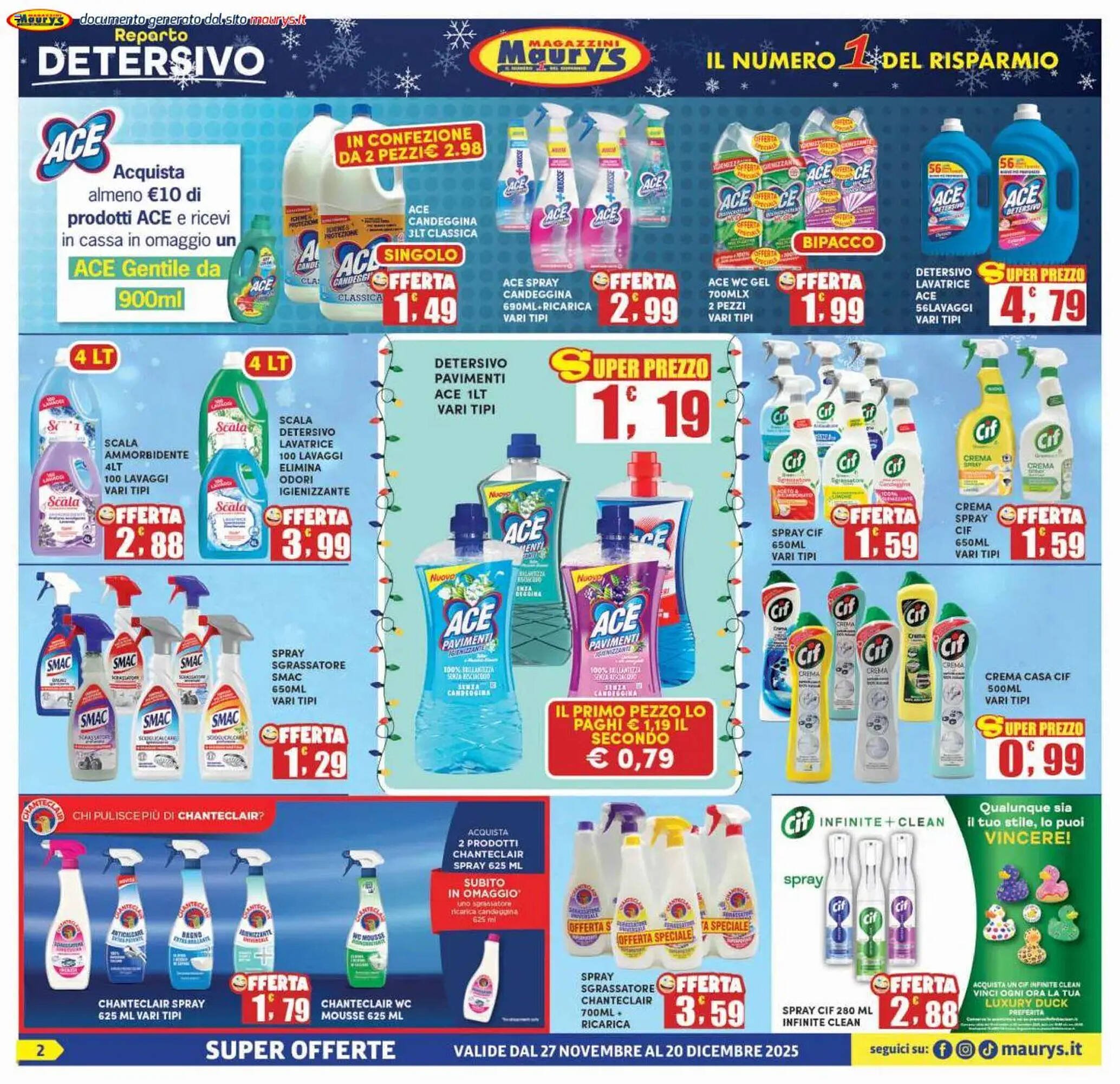Volantino Maury&#039;s (2025-11-27 - 2025-12-20)