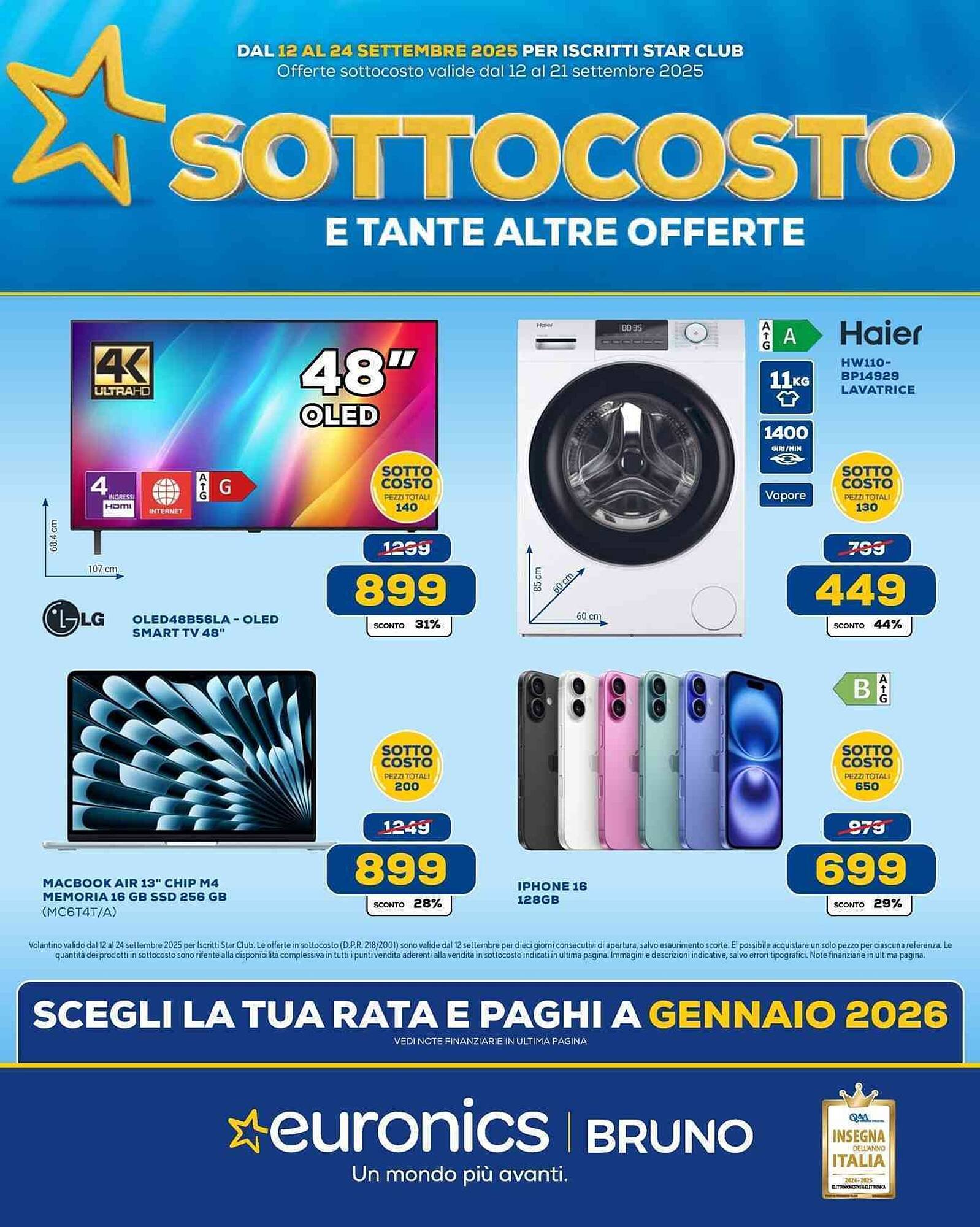 Volantino Euronics (2025-09-12 - 2025-09-24)
