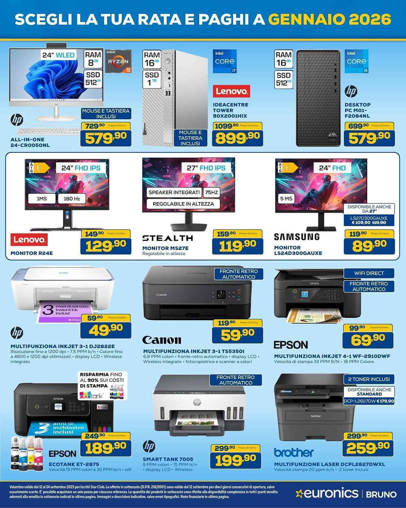Volantino Euronics (2025-09-12 - 2025-09-24)