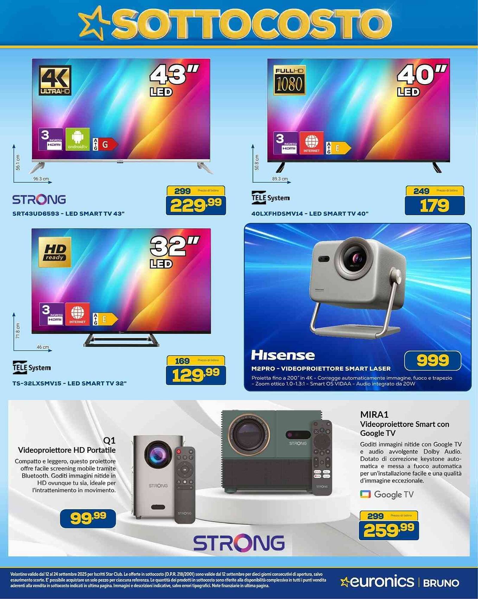 Volantino Euronics (2025-09-12 - 2025-09-24)