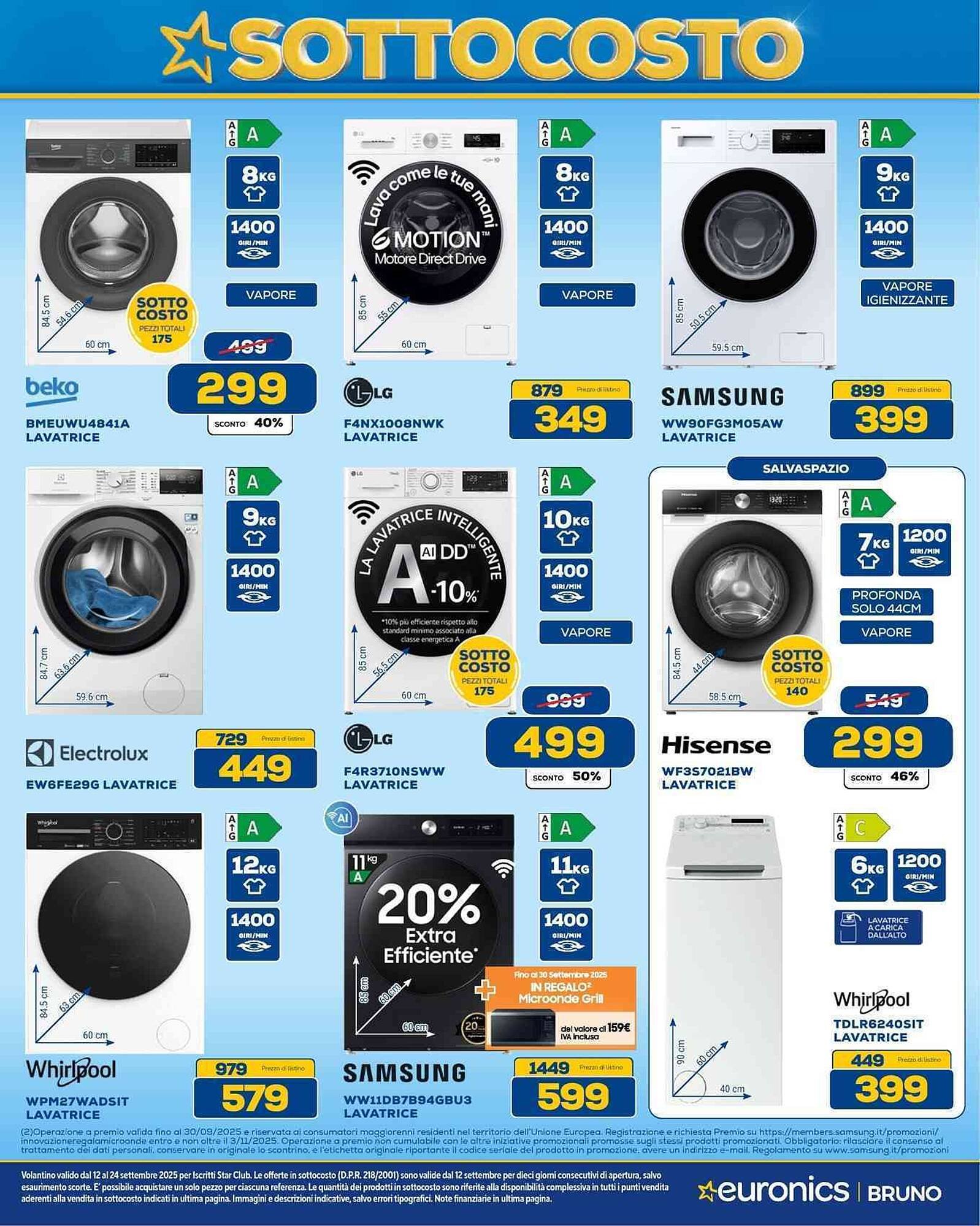 Volantino Euronics (2025-09-12 - 2025-09-24)
