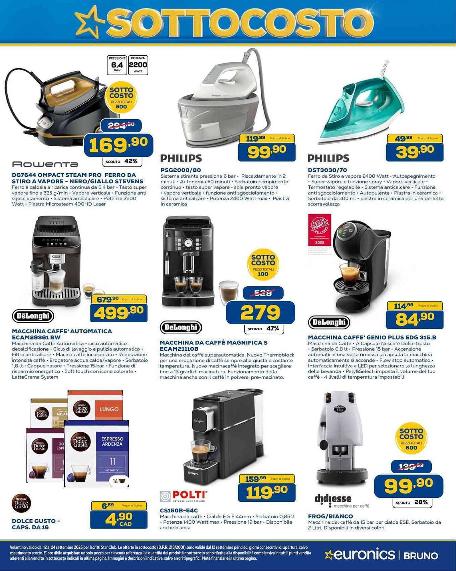Volantino Euronics (2025-09-12 - 2025-09-24)