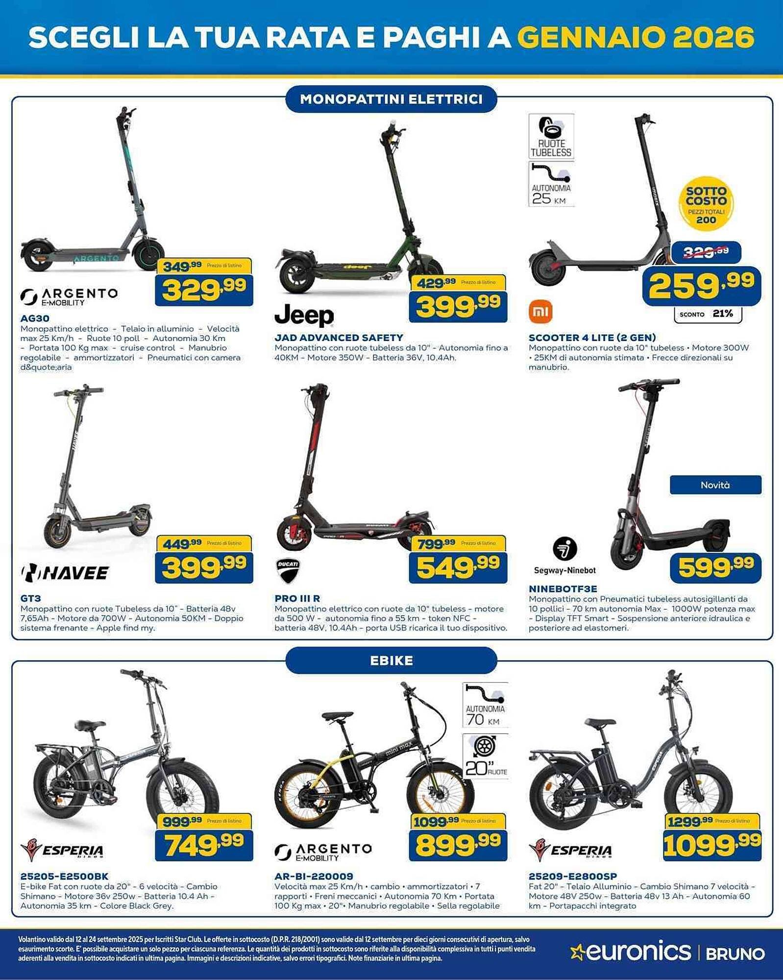 Volantino Euronics (2025-09-12 - 2025-09-24)
