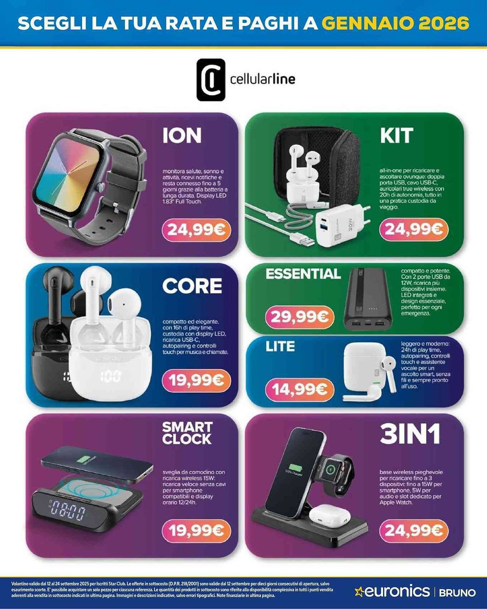 Volantino Euronics (2025-09-12 - 2025-09-24)