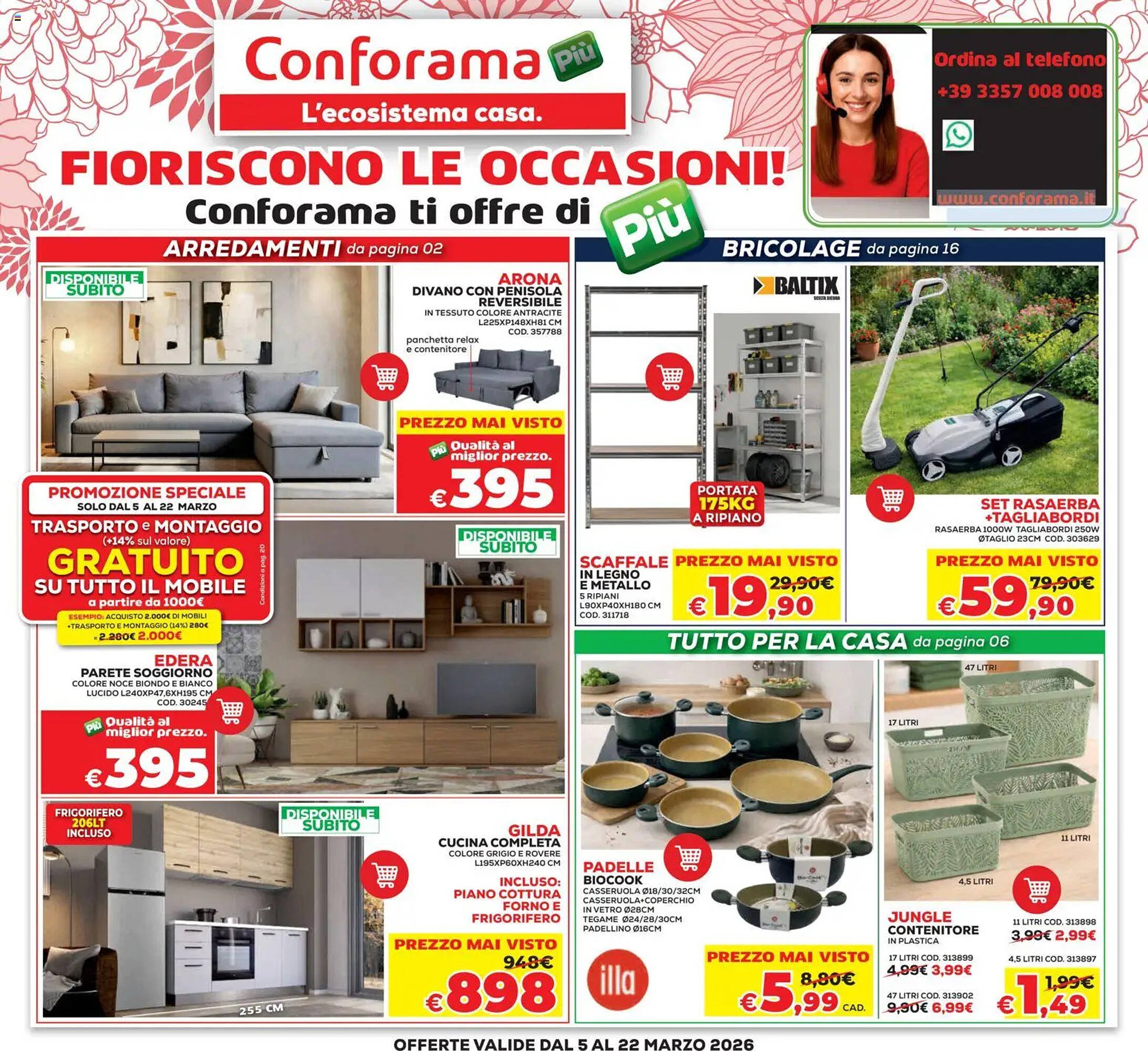 Volantino Conforama (2026-03-05 - 2026-03-22)