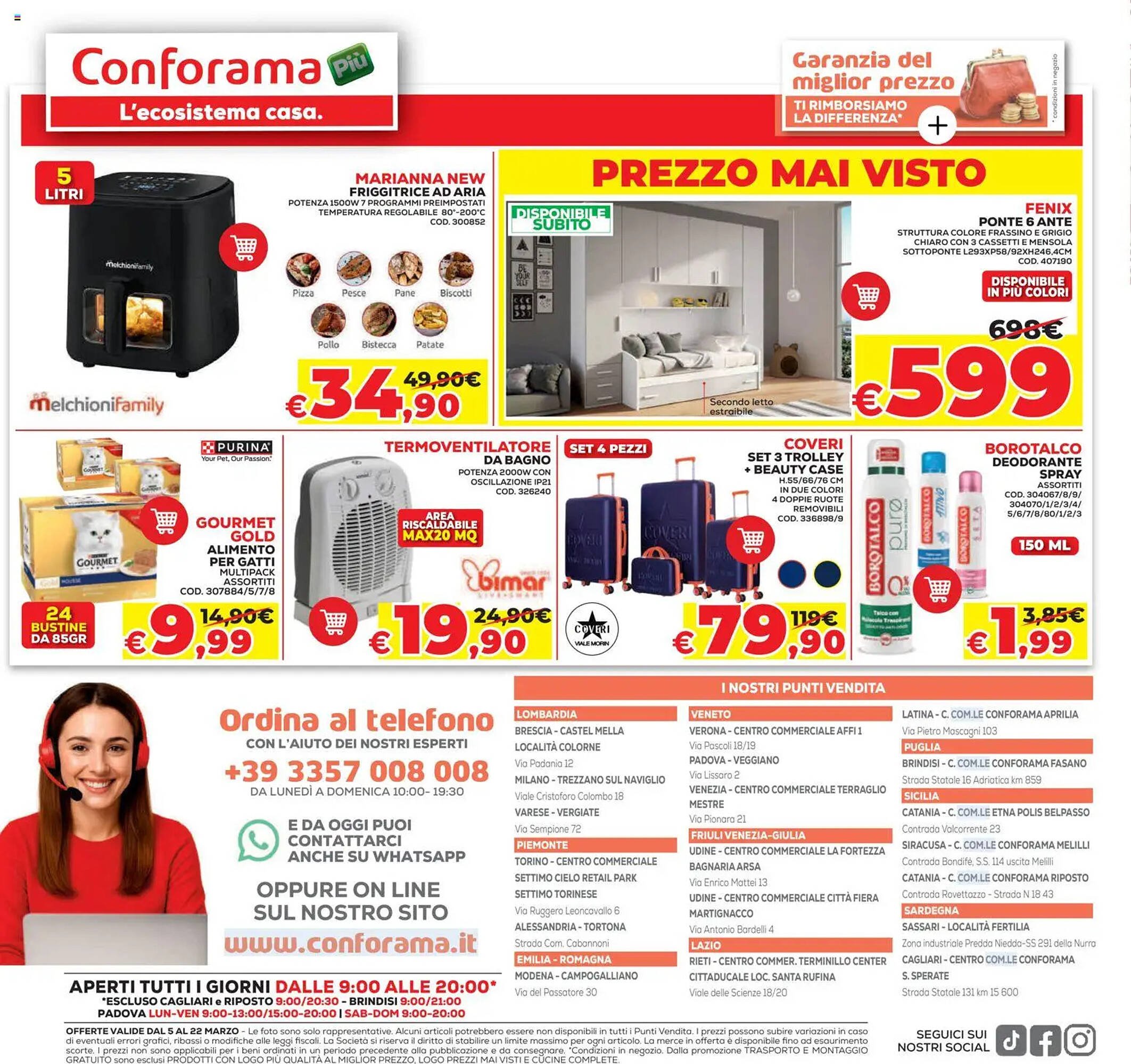 Volantino Conforama (2026-03-05 - 2026-03-22)