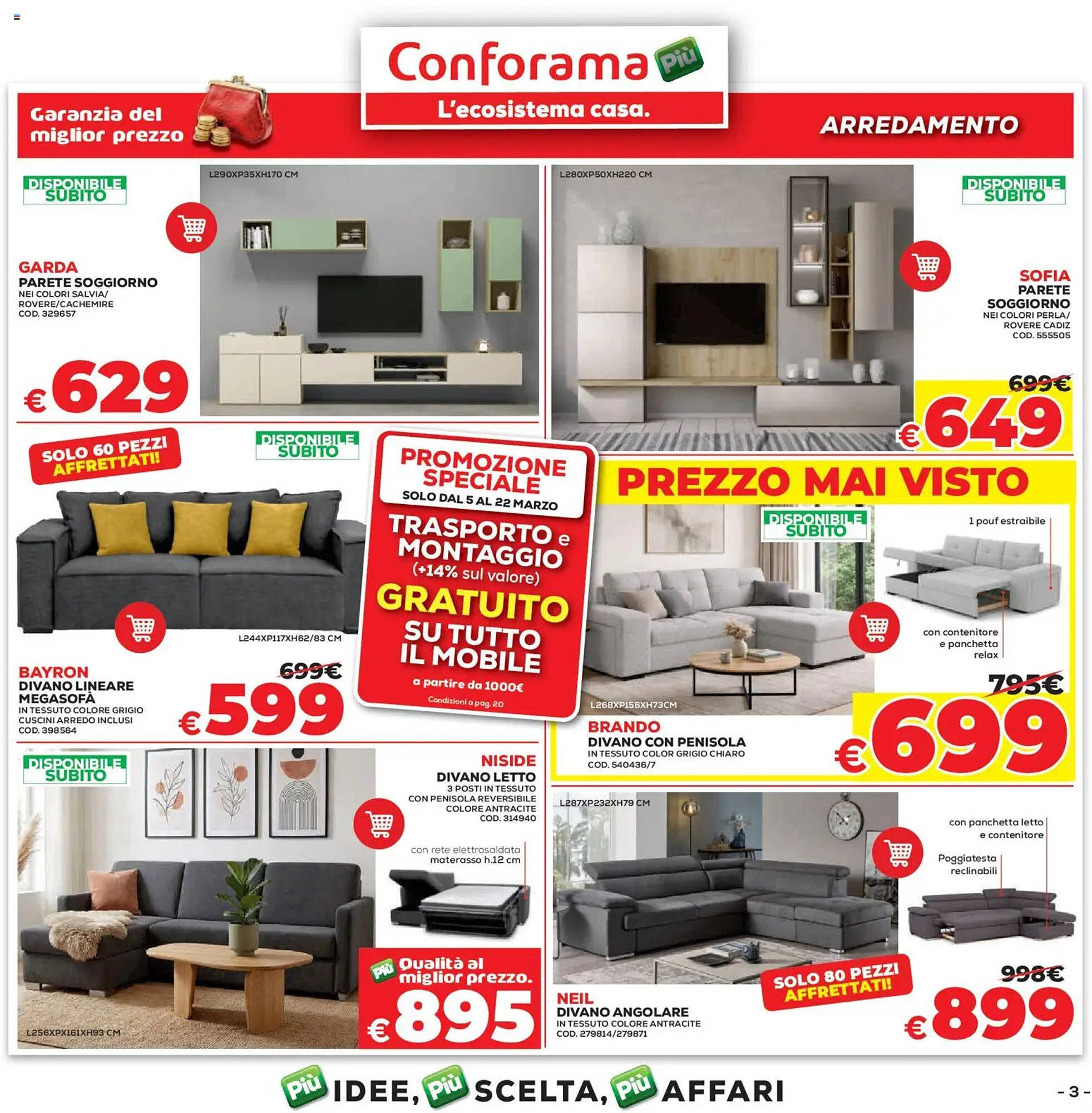 Volantino Conforama (2026-03-05 - 2026-03-22)