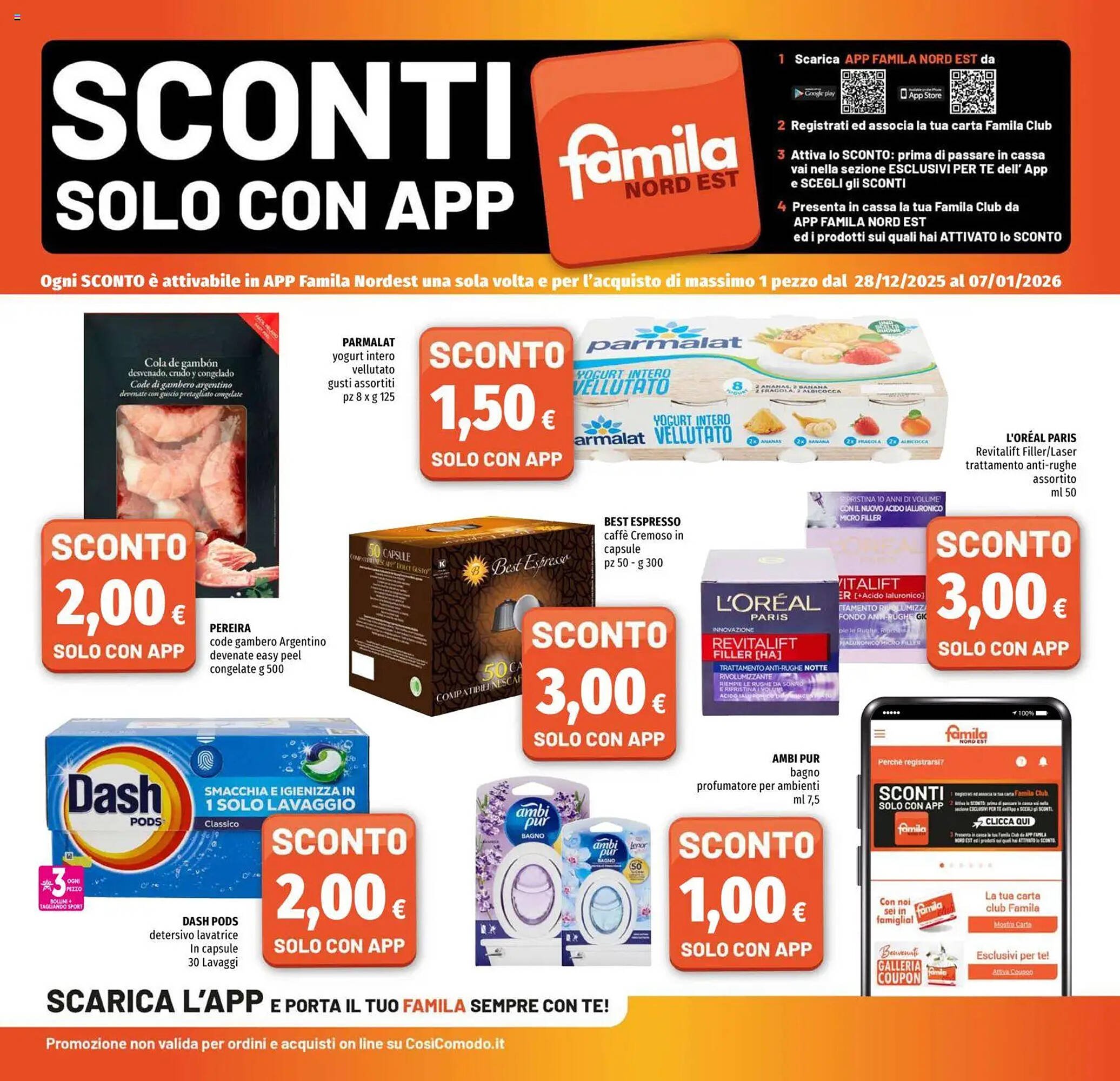 Volantino Famila (2025-12-28 - 2026-01-07)