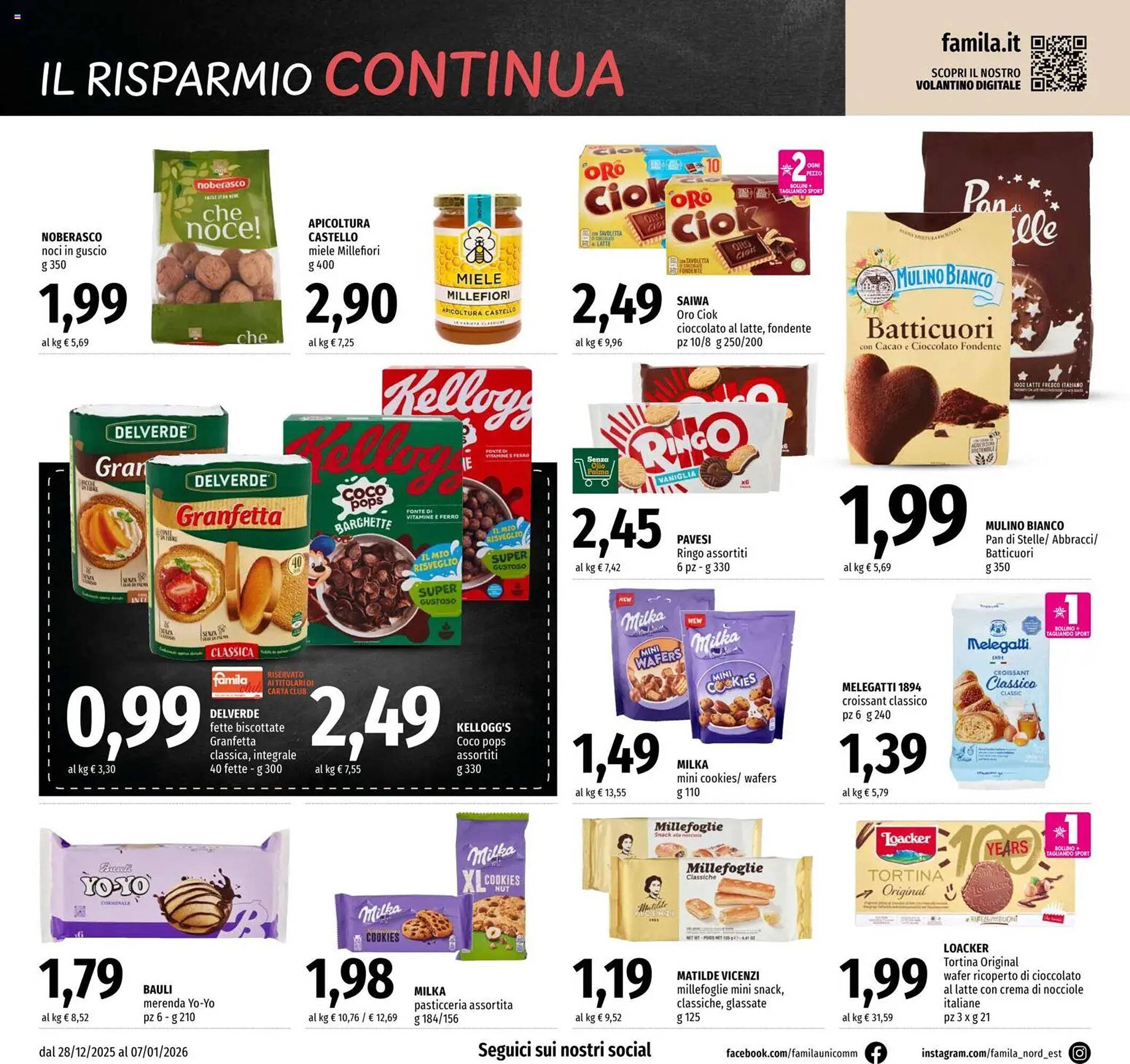 Volantino Famila (2025-12-28 - 2026-01-07)