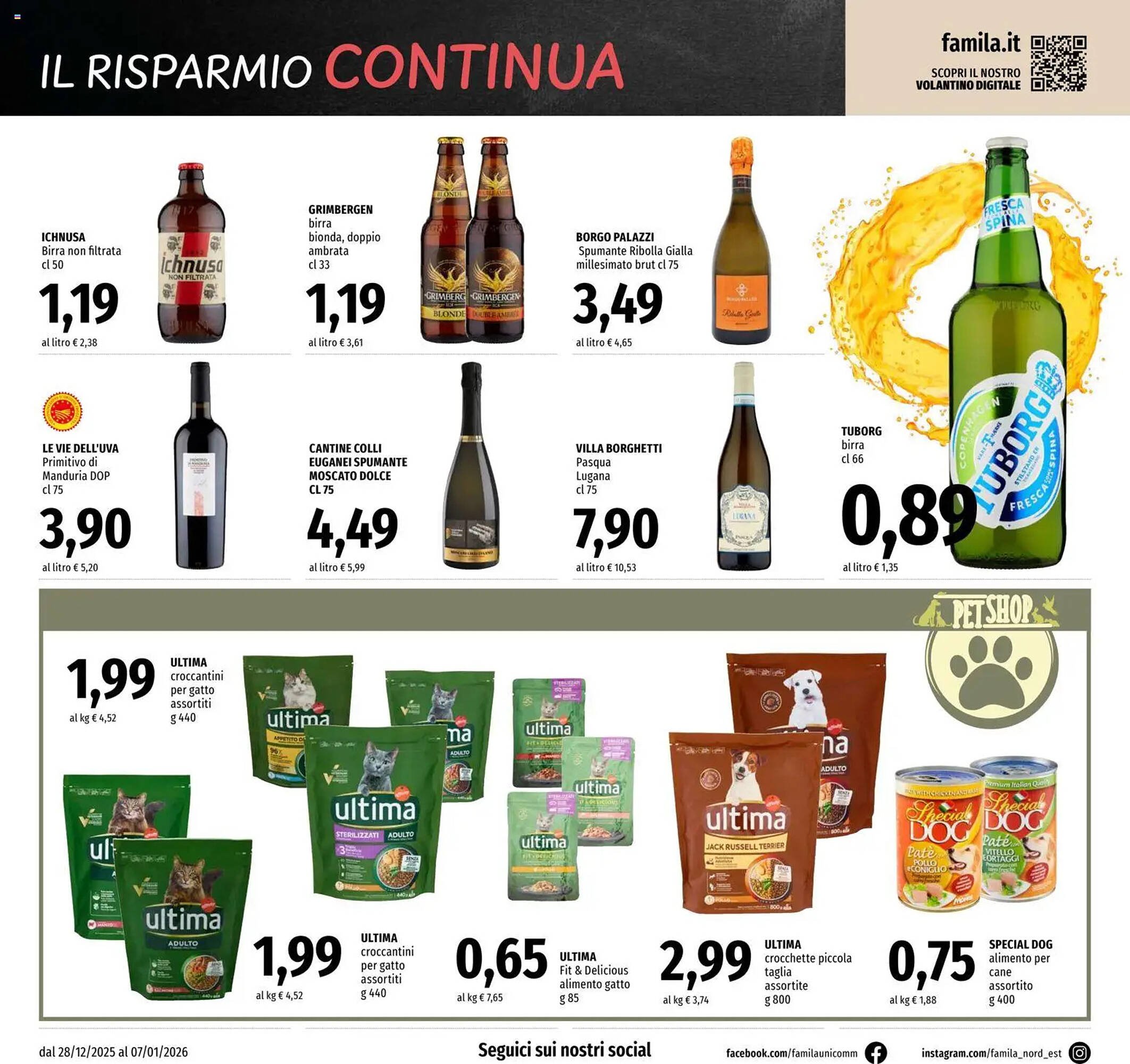 Volantino Famila (2025-12-28 - 2026-01-07)