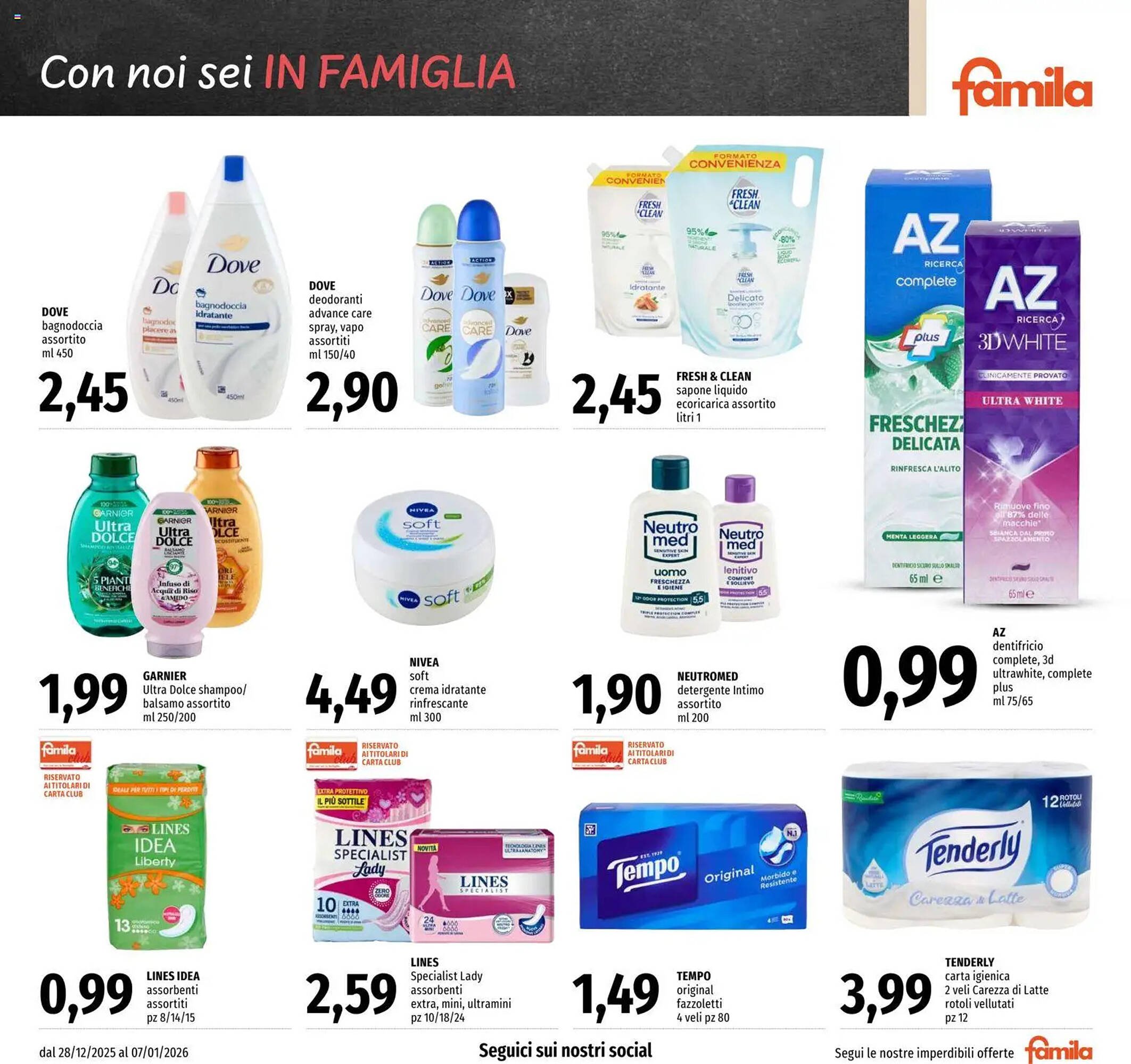 Volantino Famila (2025-12-28 - 2026-01-07)