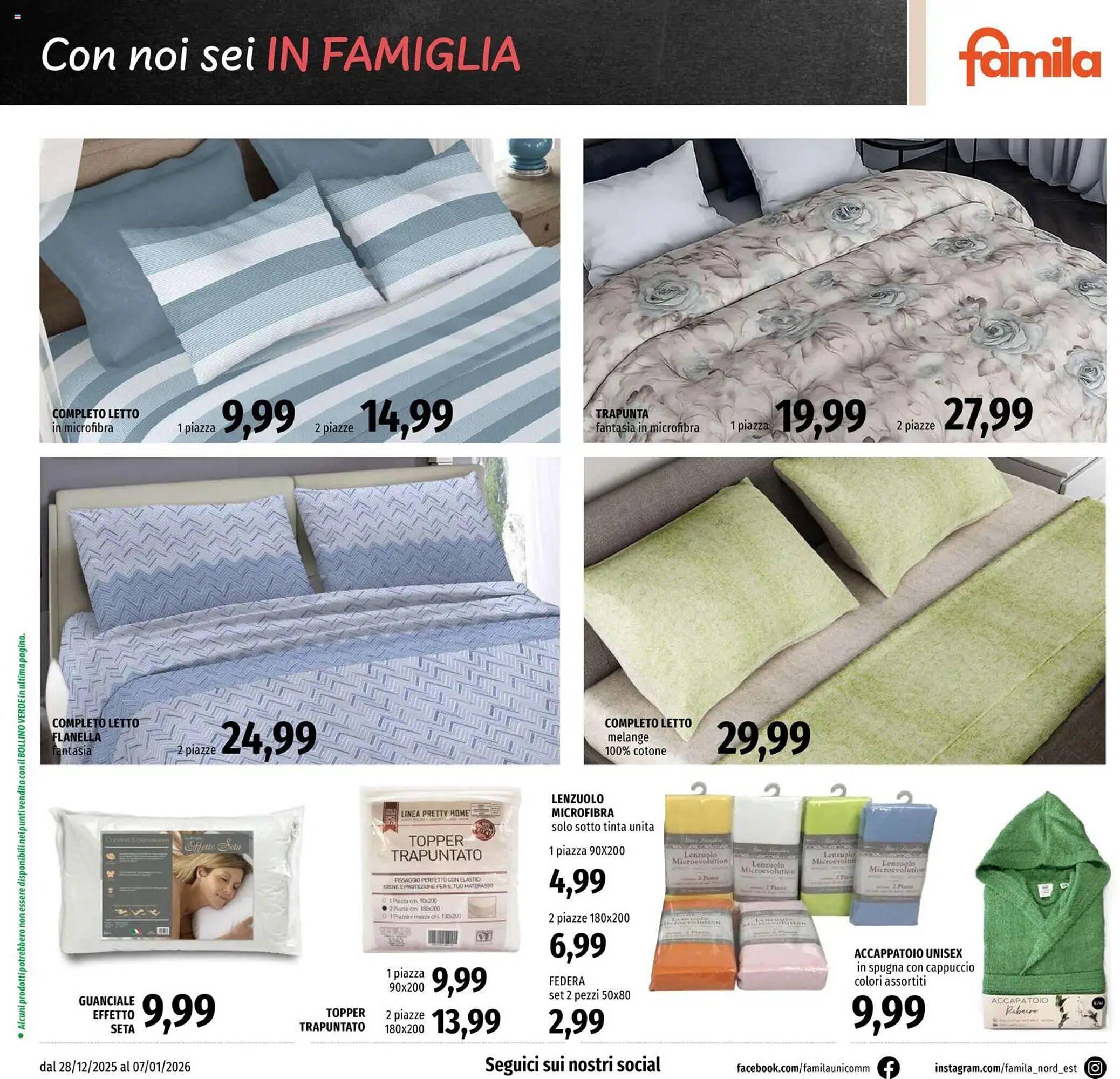 Volantino Famila (2025-12-28 - 2026-01-07)