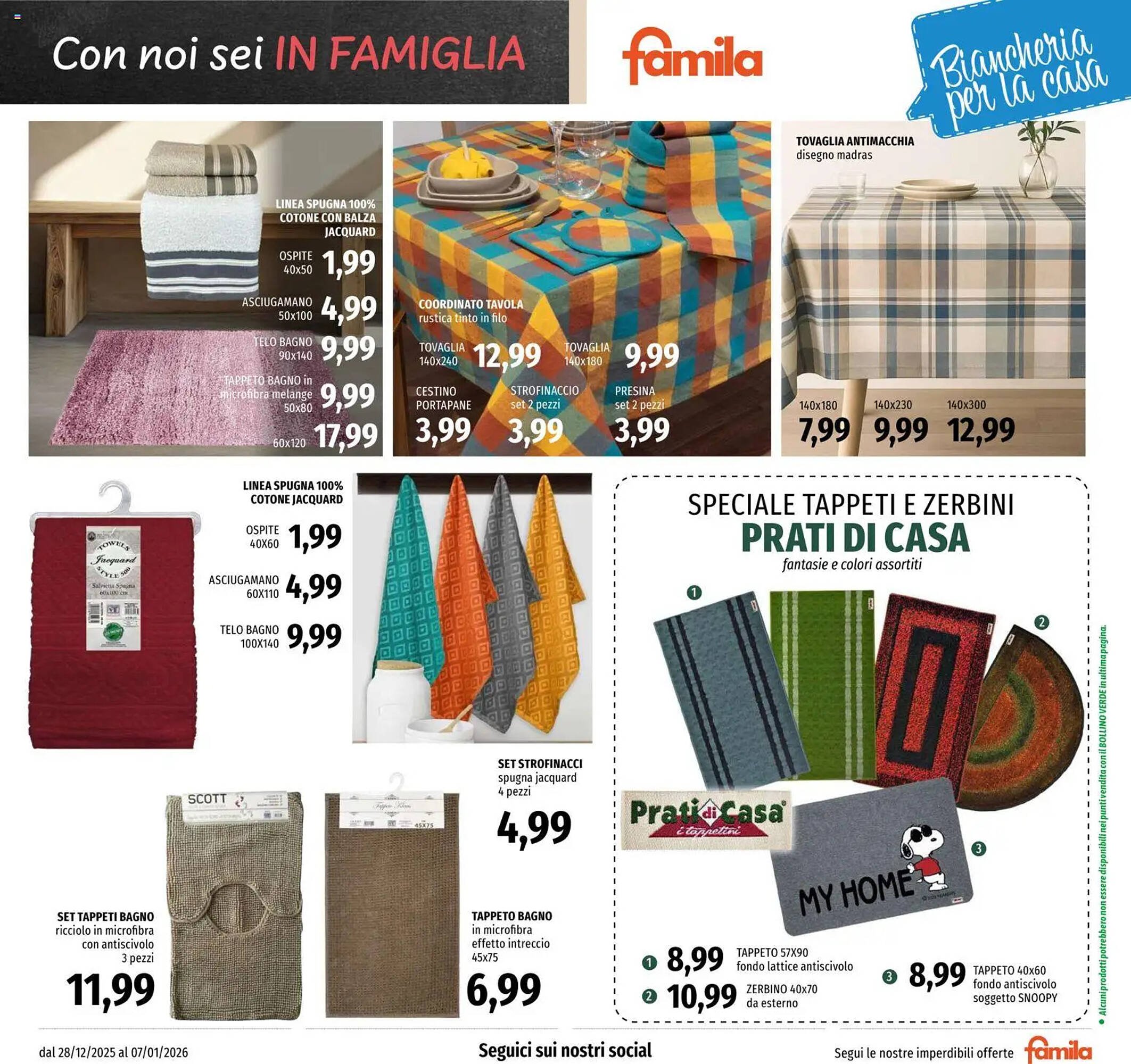 Volantino Famila (2025-12-28 - 2026-01-07)