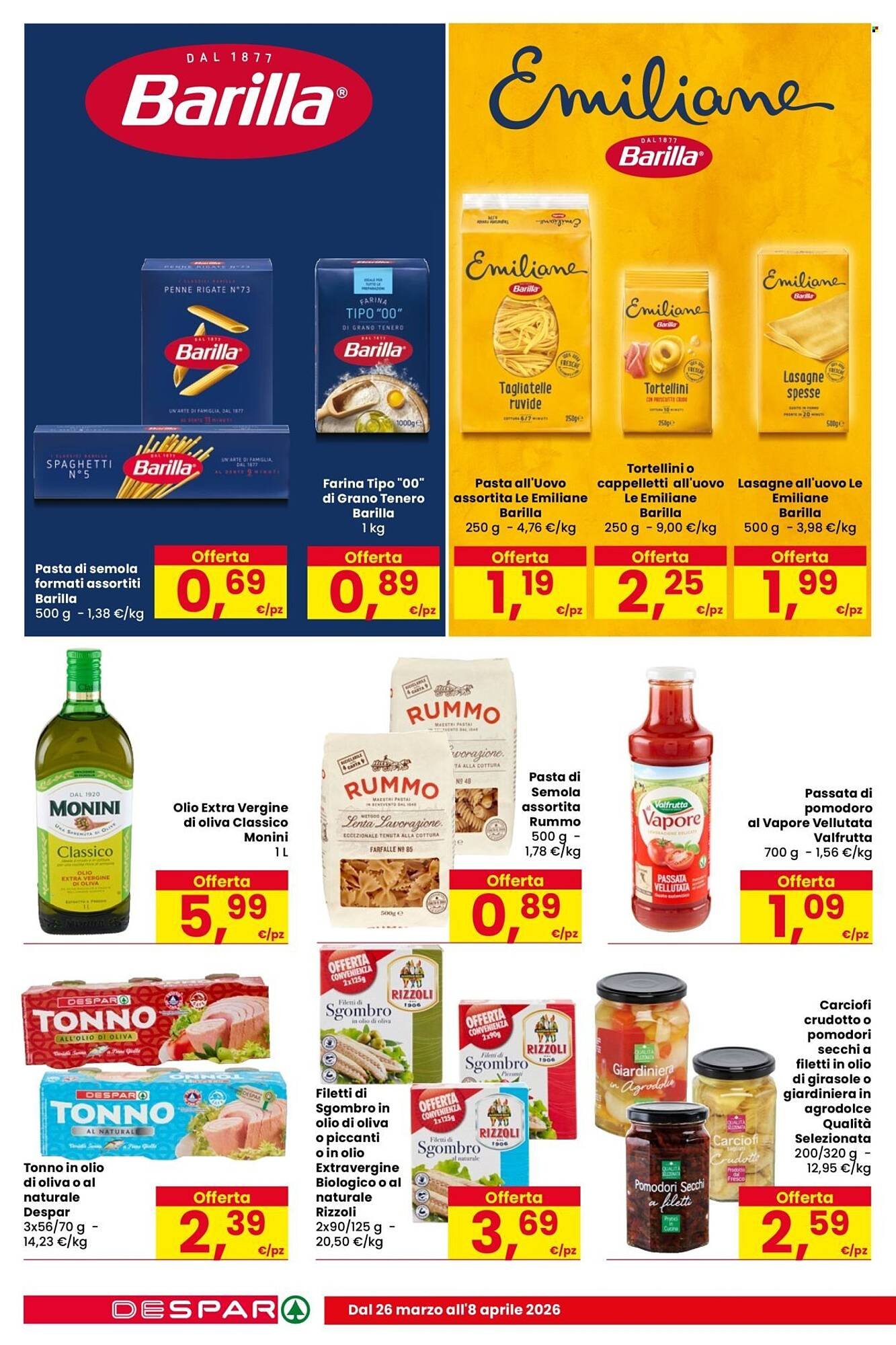 Volantino Despar (2026-03-26 - 2026-04-08)