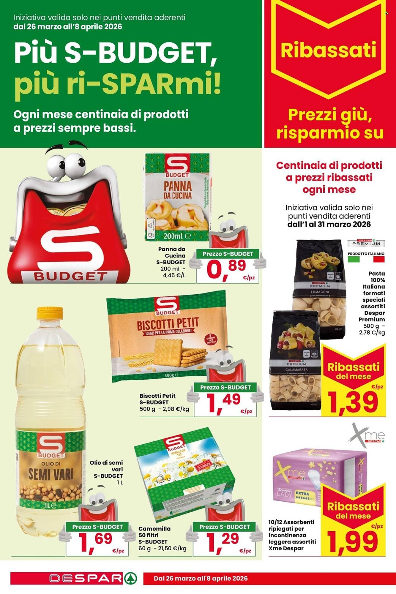Volantino Despar (2026-03-26 - 2026-04-08)