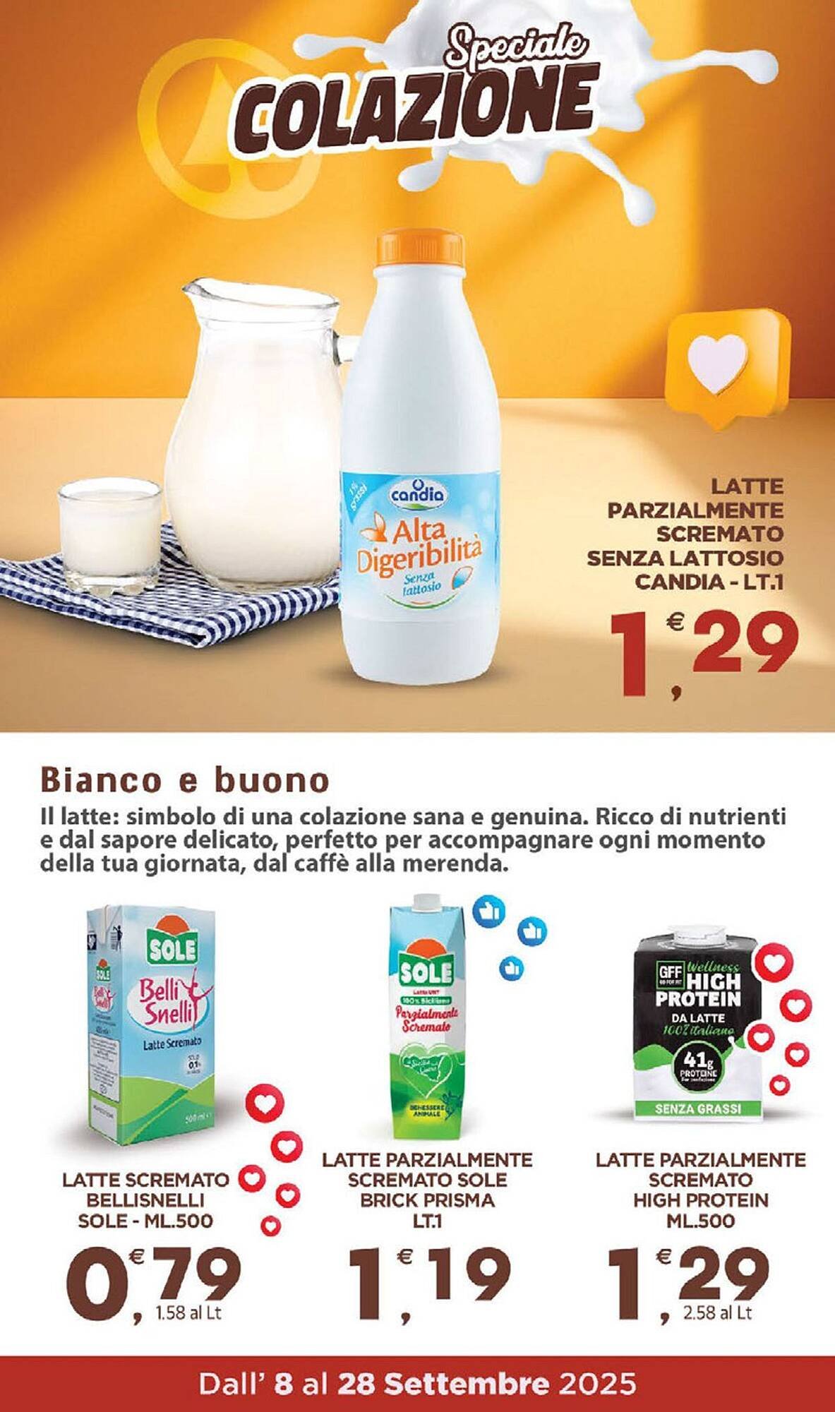 Volantino Eurospar (2025-09-08 - 2025-09-28)