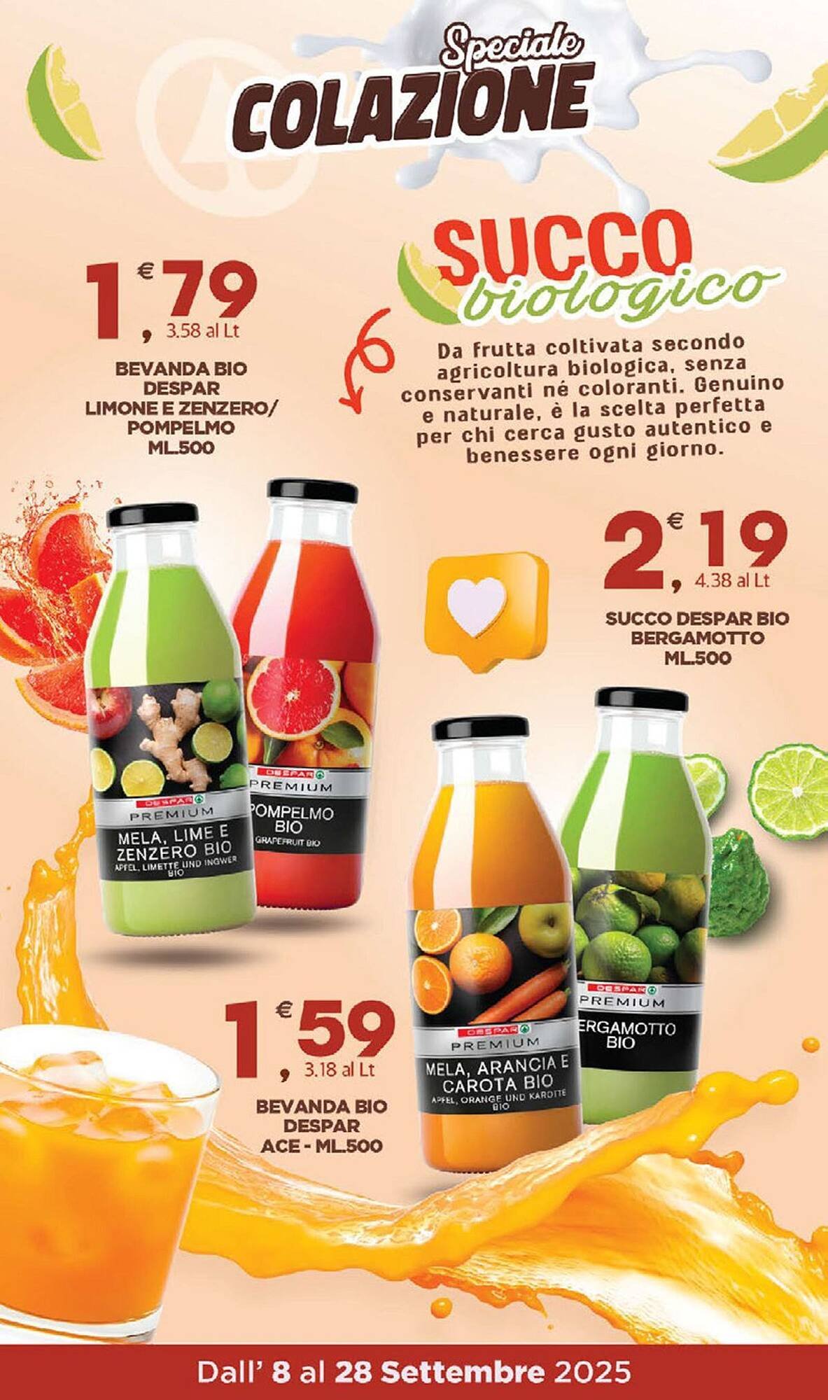 Volantino Eurospar (2025-09-08 - 2025-09-28)