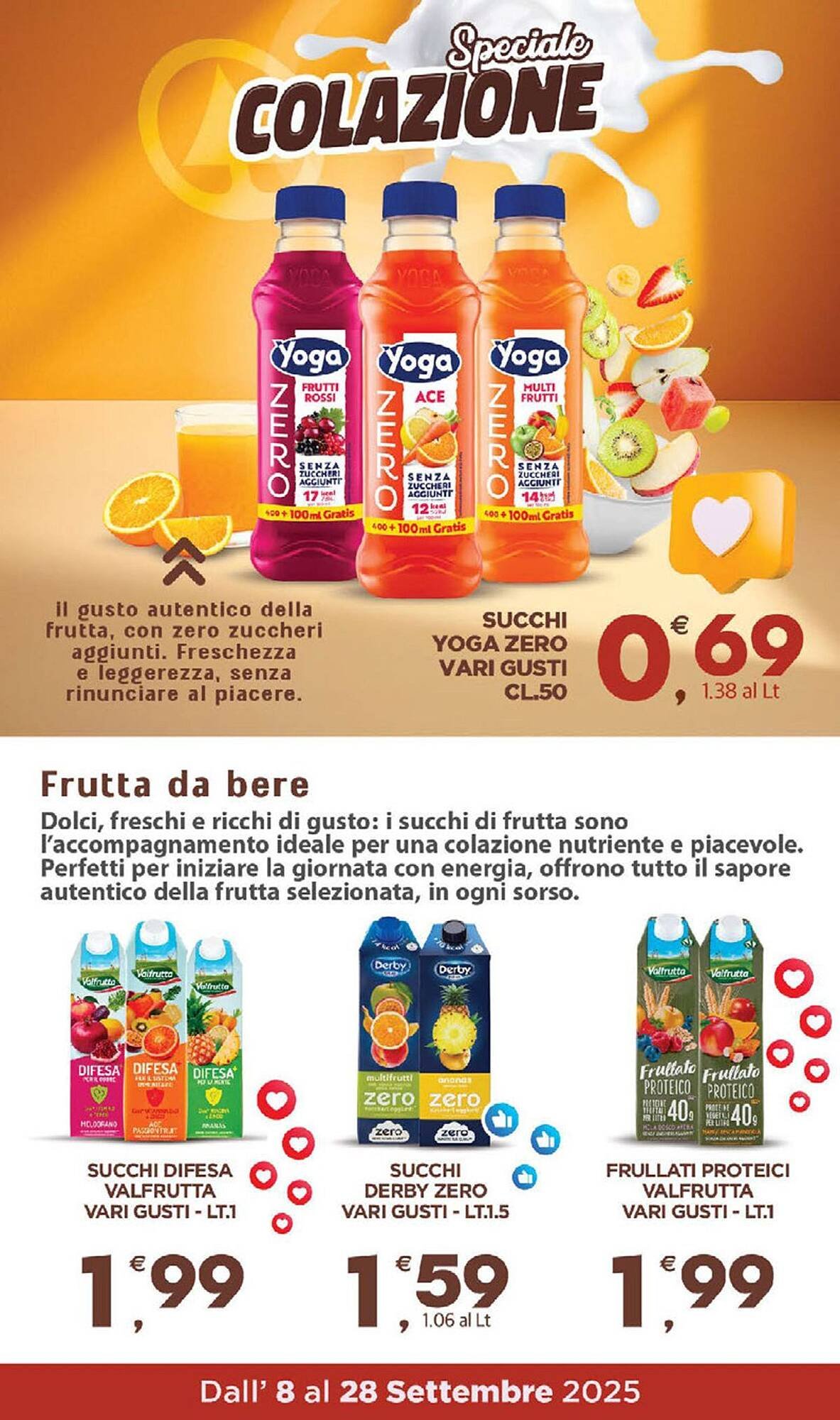 Volantino Eurospar (2025-09-08 - 2025-09-28)
