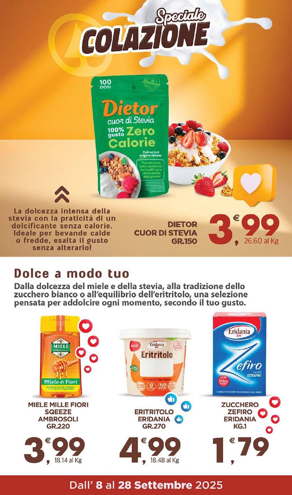 Volantino Eurospar (2025-09-08 - 2025-09-28)