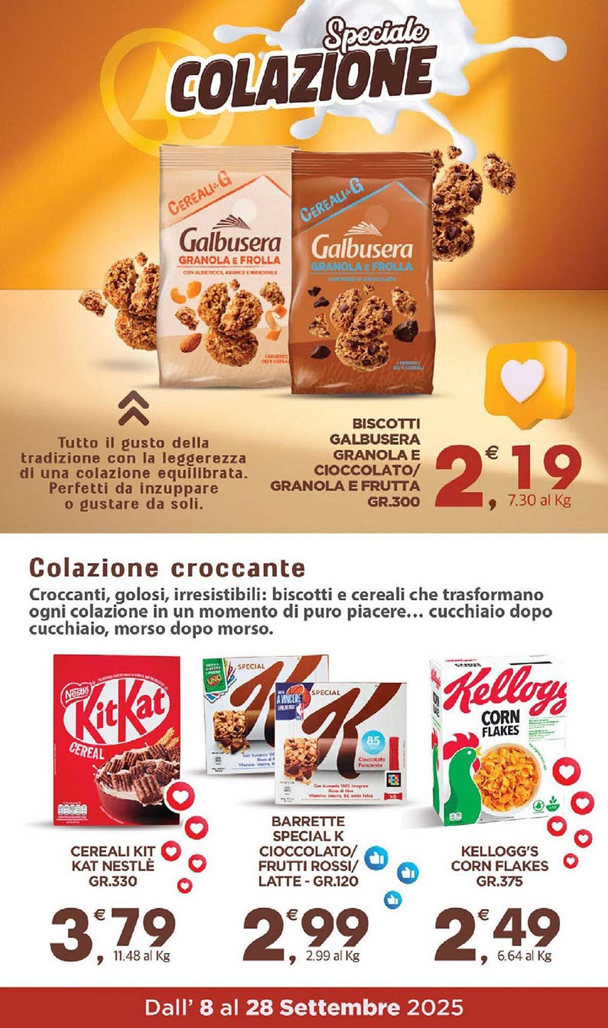 Volantino Eurospar (2025-09-08 - 2025-09-28)