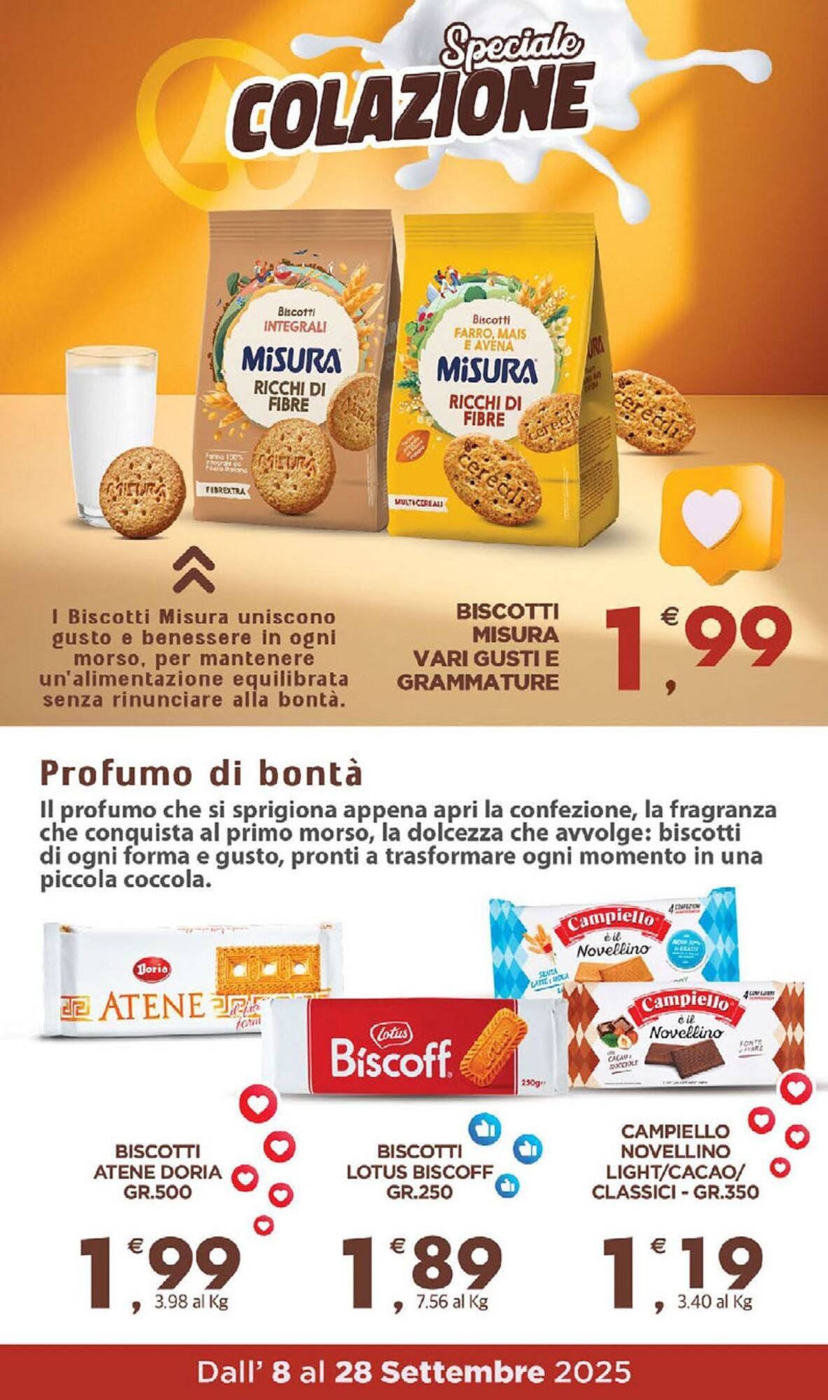 Volantino Eurospar (2025-09-08 - 2025-09-28)