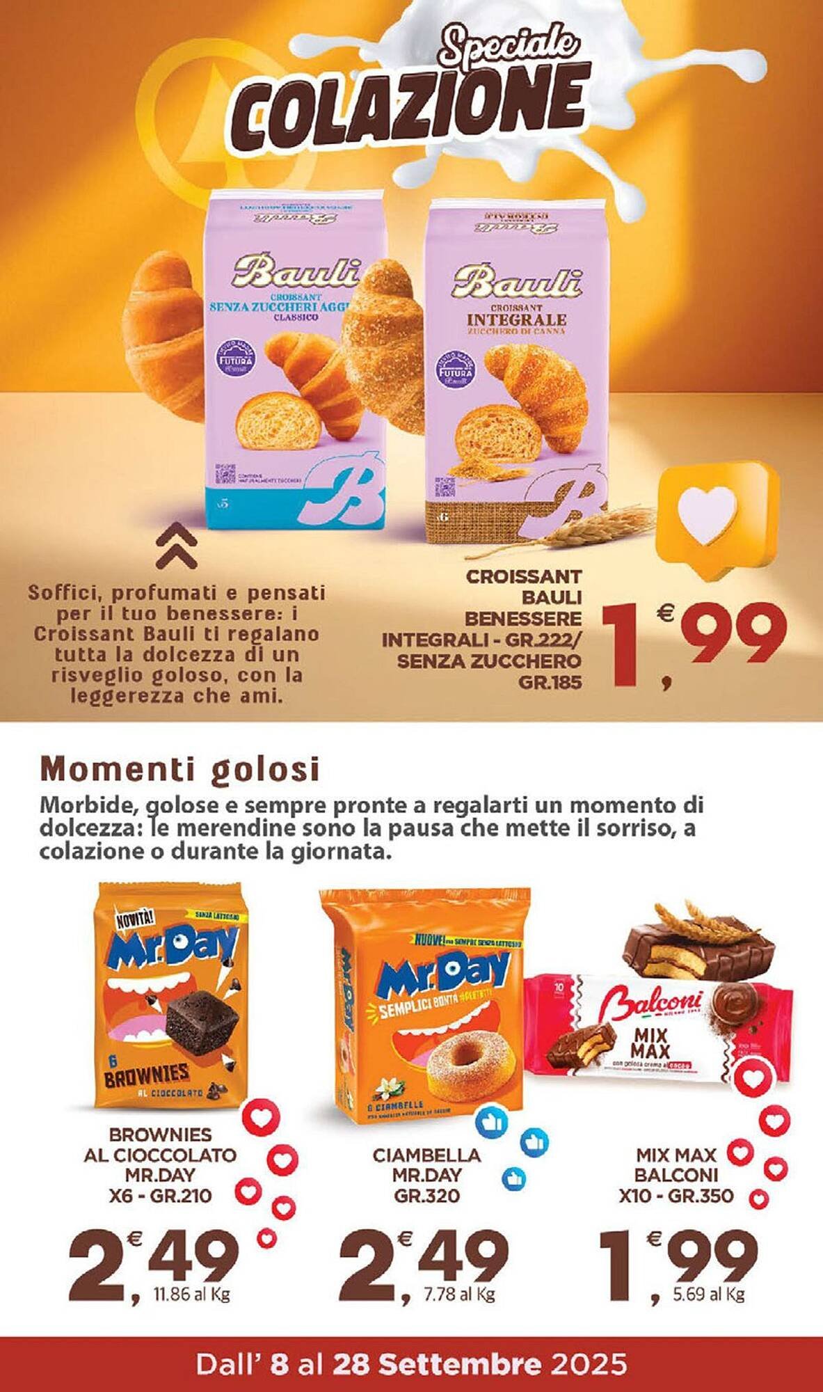 Volantino Eurospar (2025-09-08 - 2025-09-28)