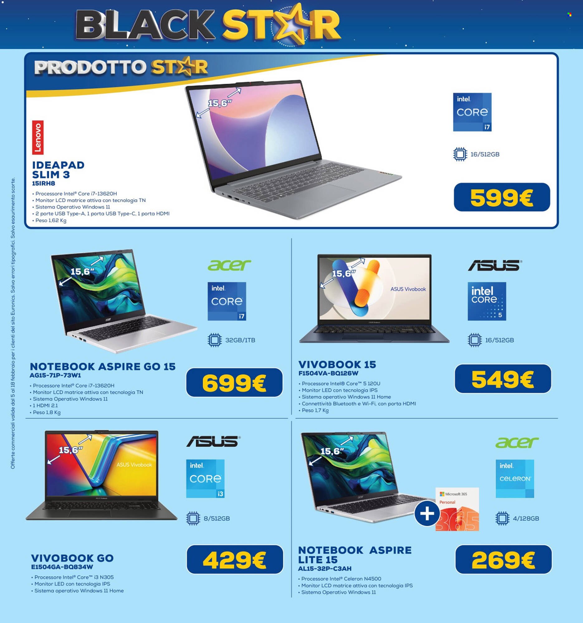 Volantino Euronics (2026-02-05 - 2026-02-18)