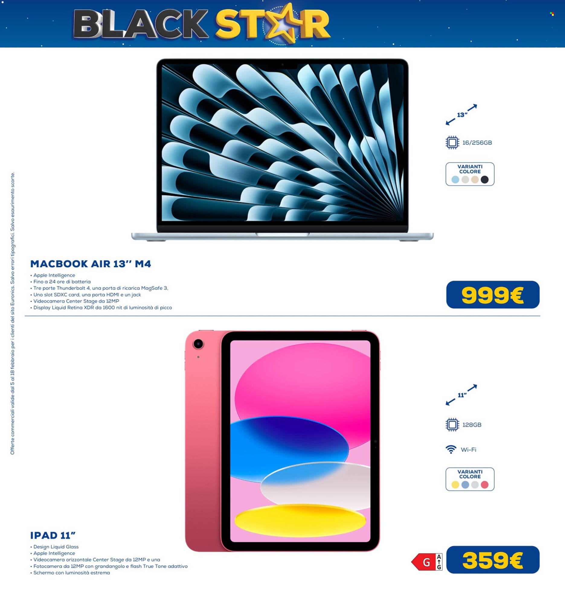 Volantino Euronics (2026-02-05 - 2026-02-18)