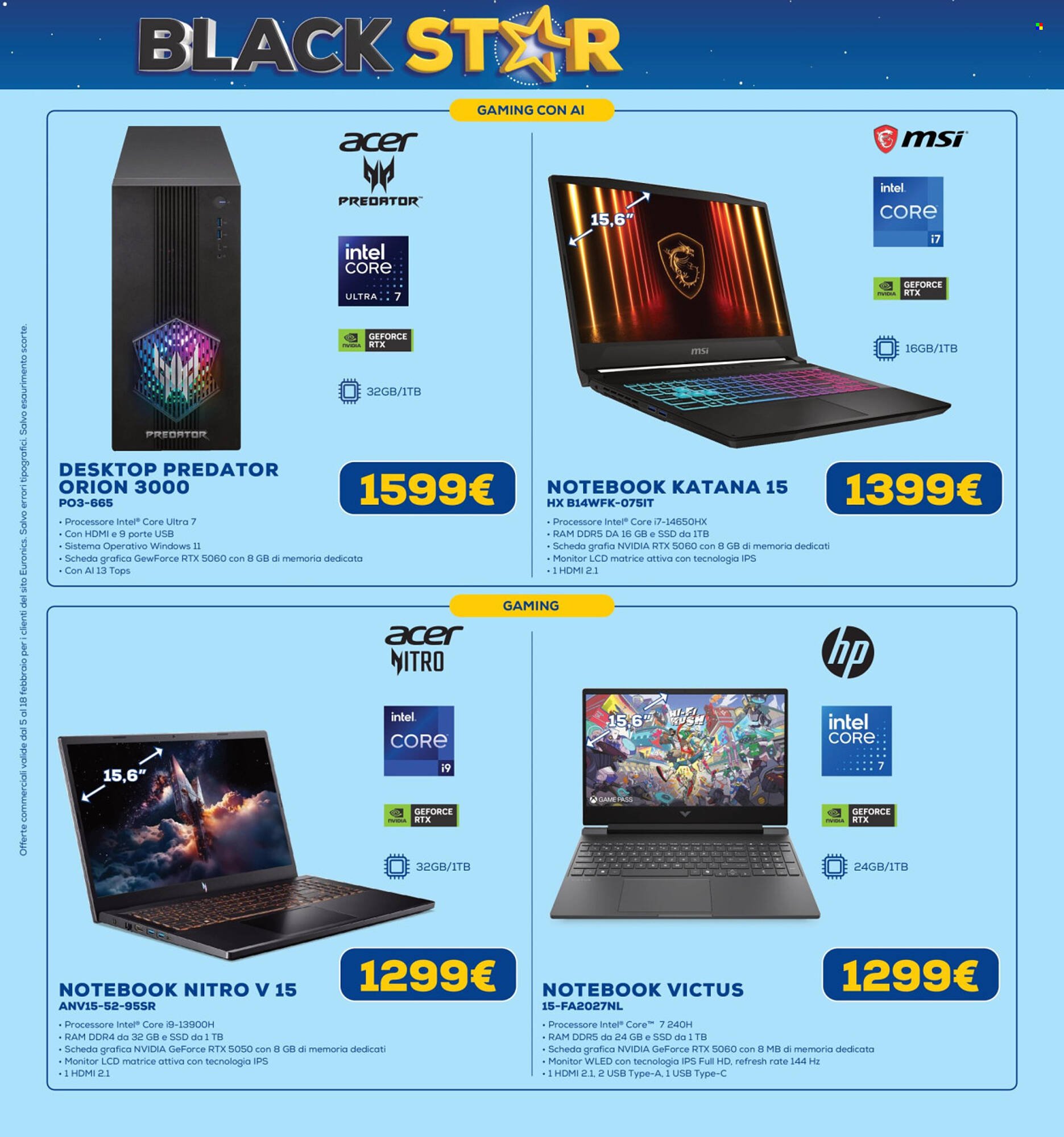 Volantino Euronics (2026-02-05 - 2026-02-18)