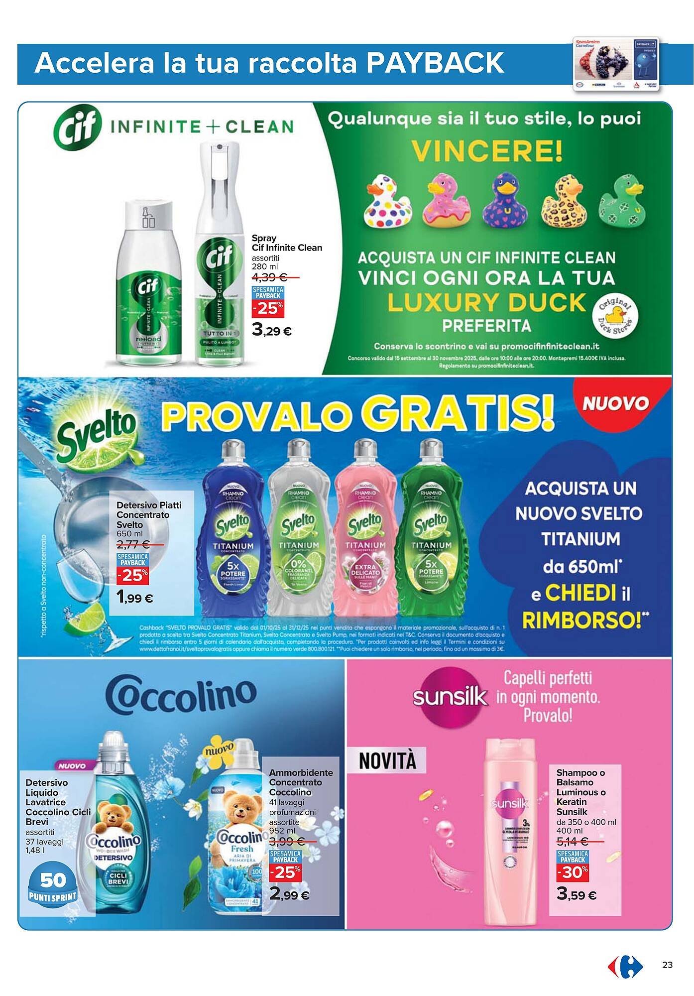 Volantino Carrefour (2025-10-23 - 2025-11-06)