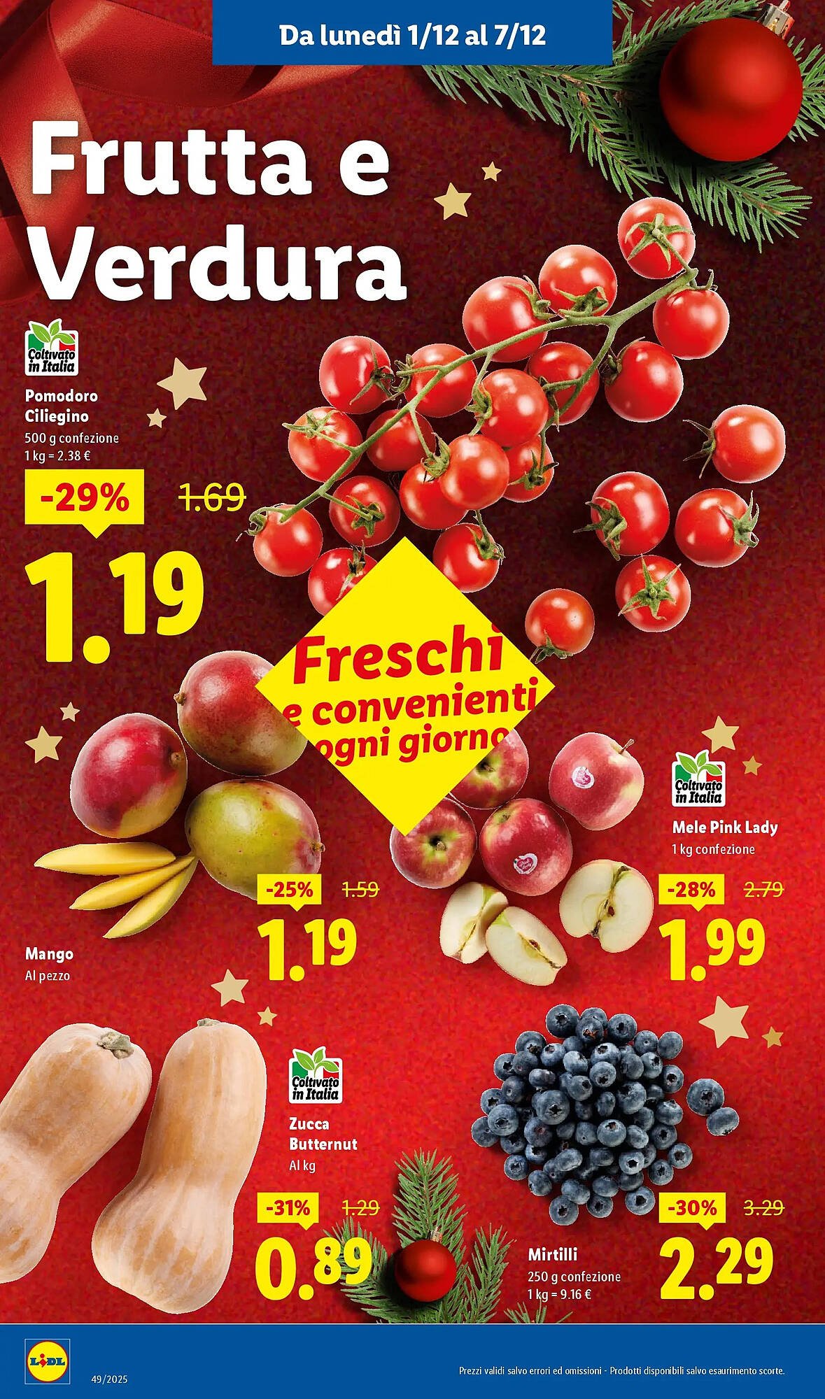 Volantino Lidl (2025-12-01 - 2025-12-07)