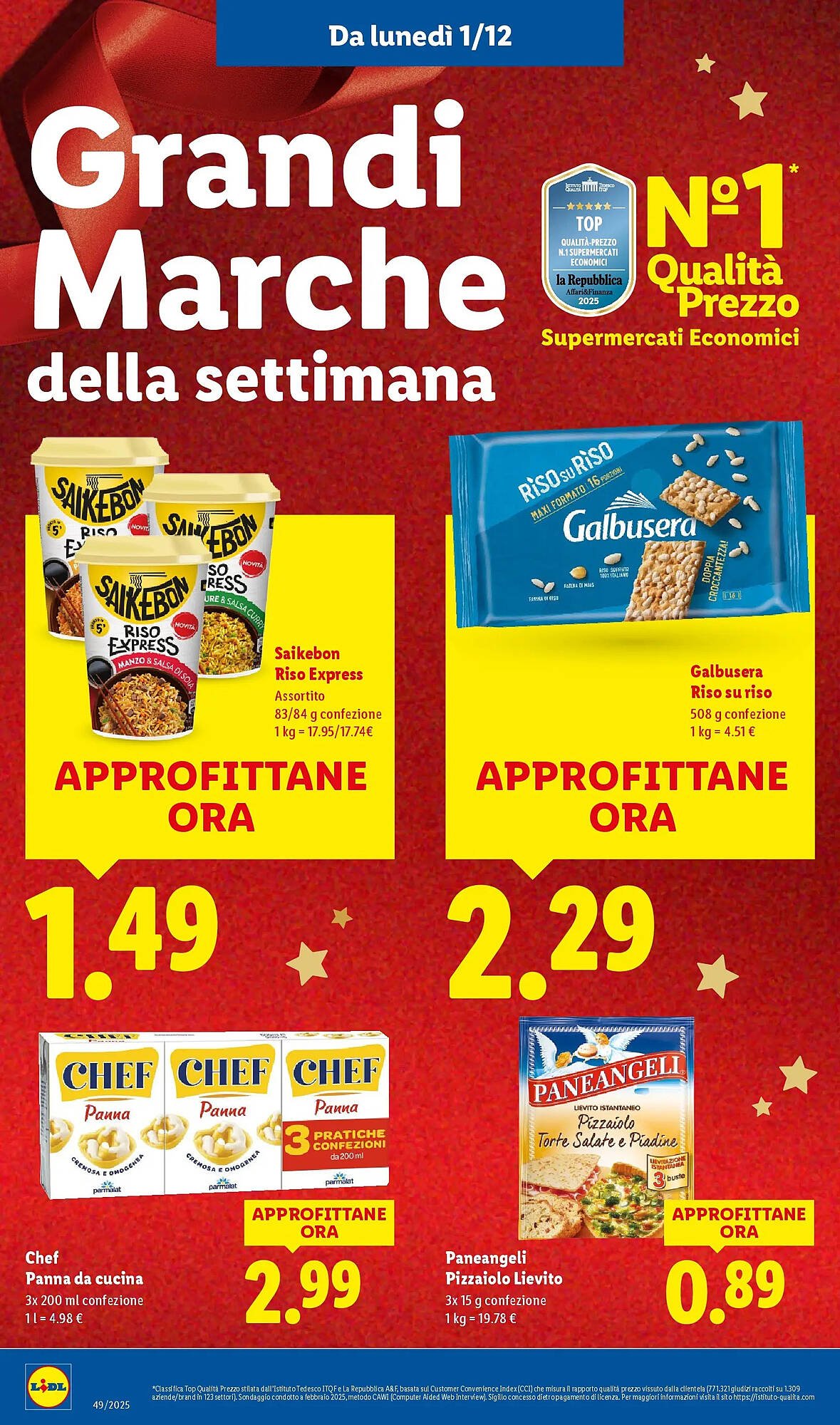 Volantino Lidl (2025-12-01 - 2025-12-07)