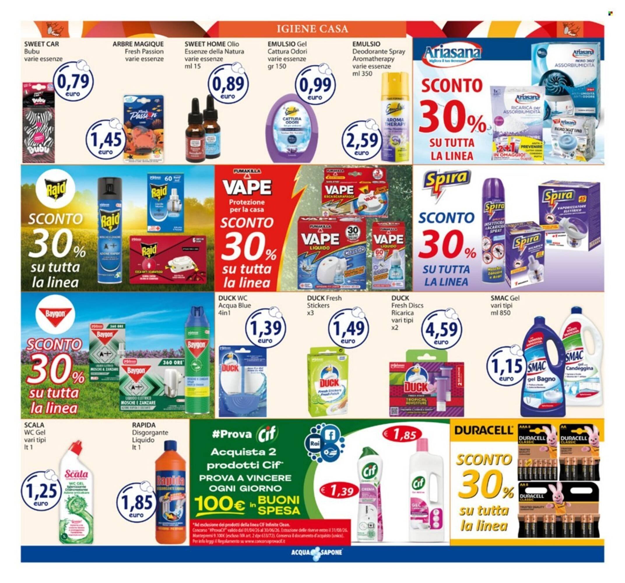 Volantino Acqua &amp; Sapone (2026-05-18 - 2026-05-31)