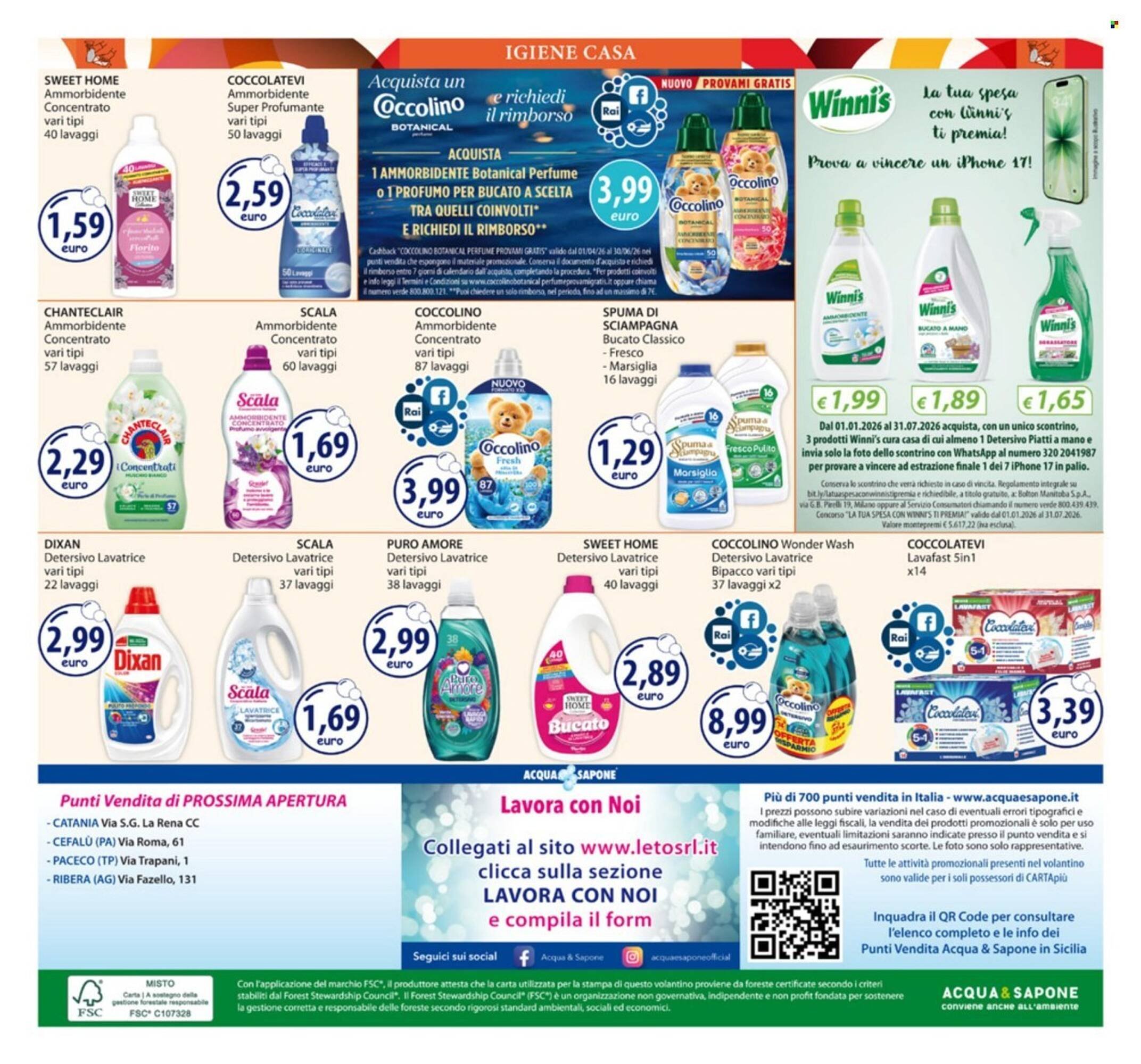 Volantino Acqua &amp; Sapone (2026-05-18 - 2026-05-31)