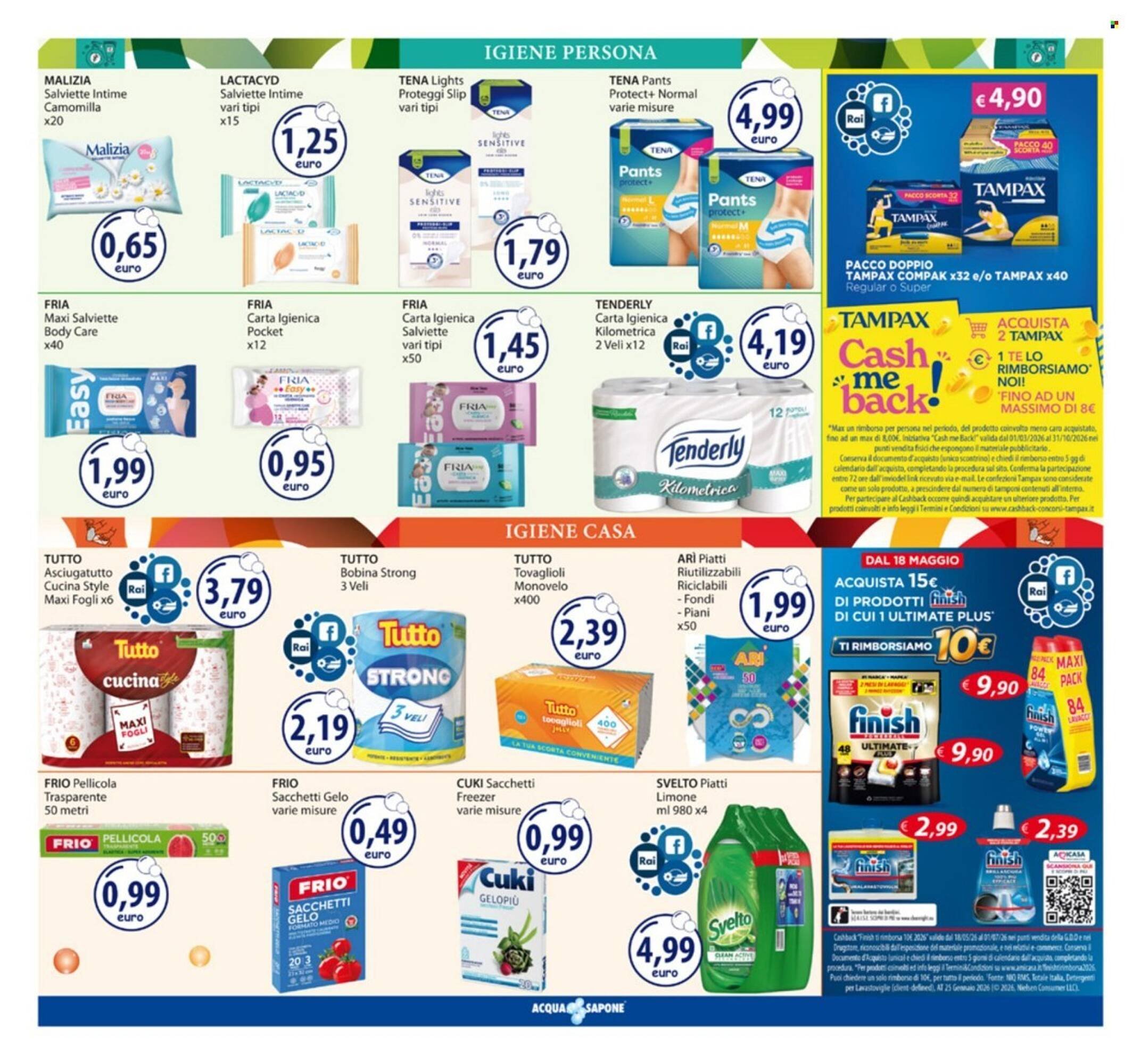 Volantino Acqua &amp; Sapone (2026-05-18 - 2026-05-31)