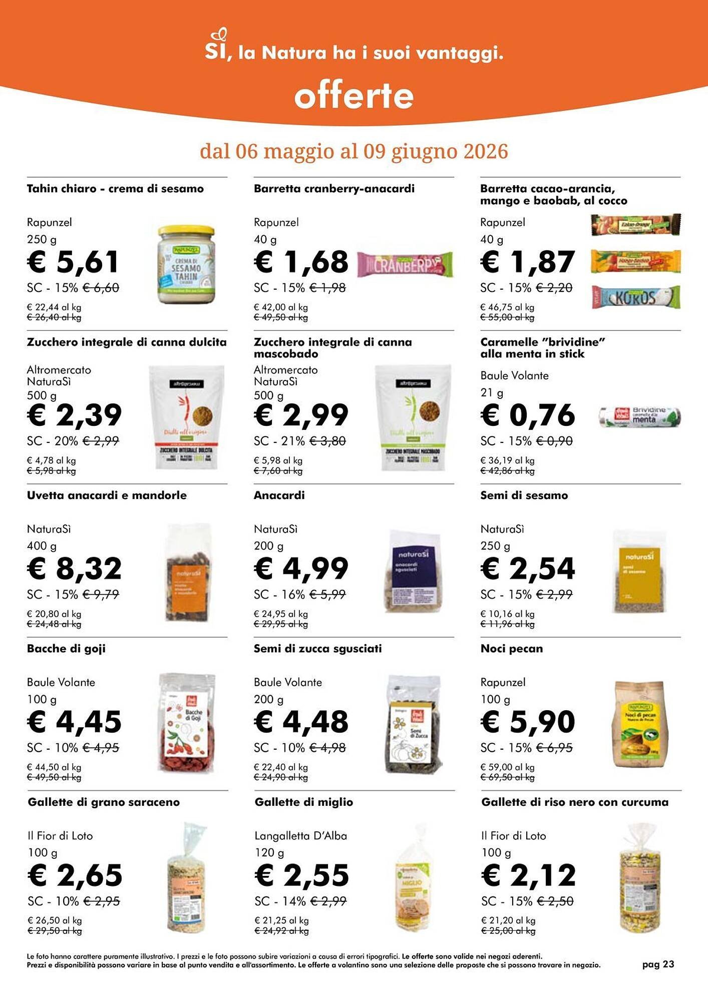 Volantino NaturaSì (2026-05-01 - 2026-05-31)