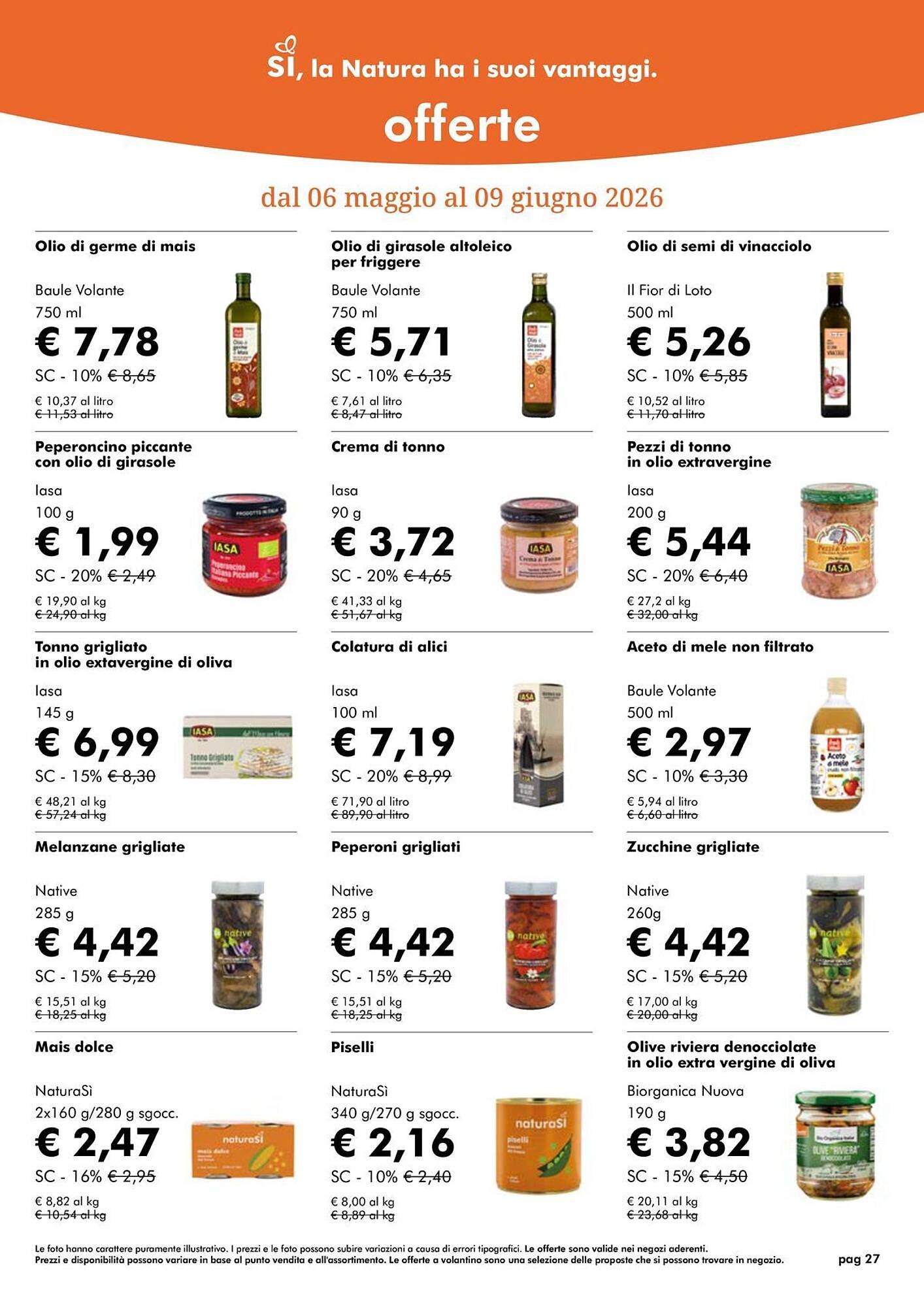 Volantino NaturaSì (2026-05-01 - 2026-05-31)