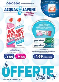 Volantino Acqua &amp; Sapone (2026-01-11 - 2026-01-31)