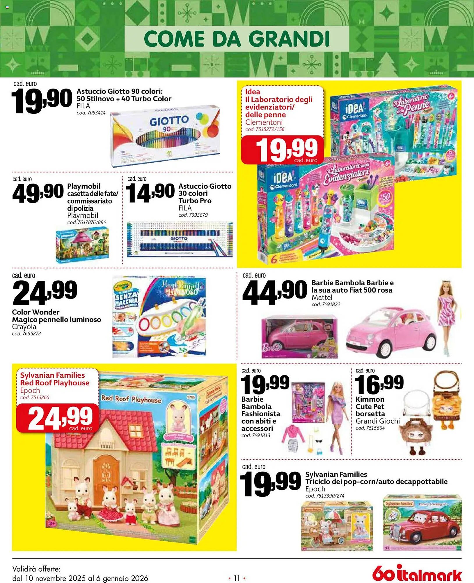 Volantino Italmark (2025-11-10 - 2026-01-06)