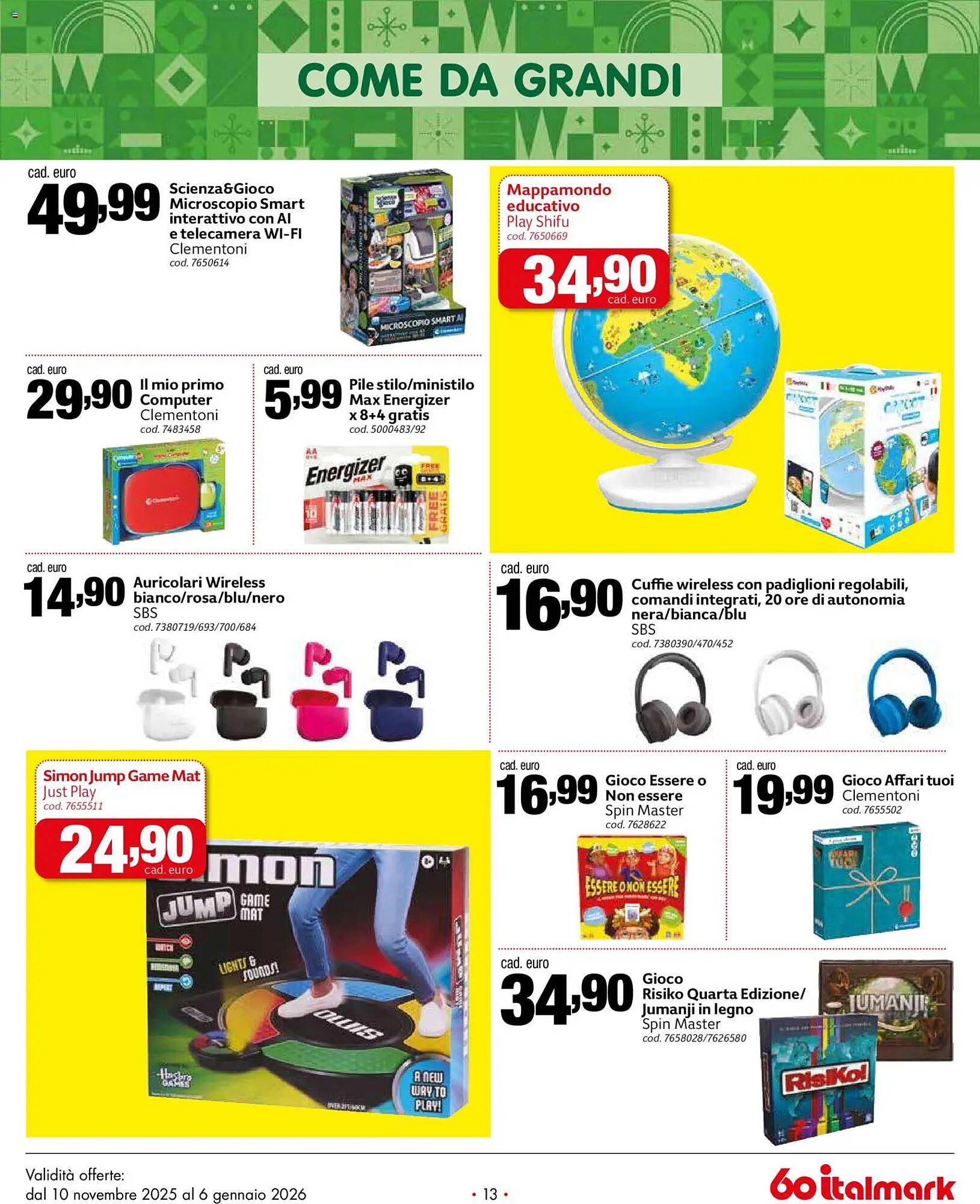Volantino Italmark (2025-11-10 - 2026-01-06)