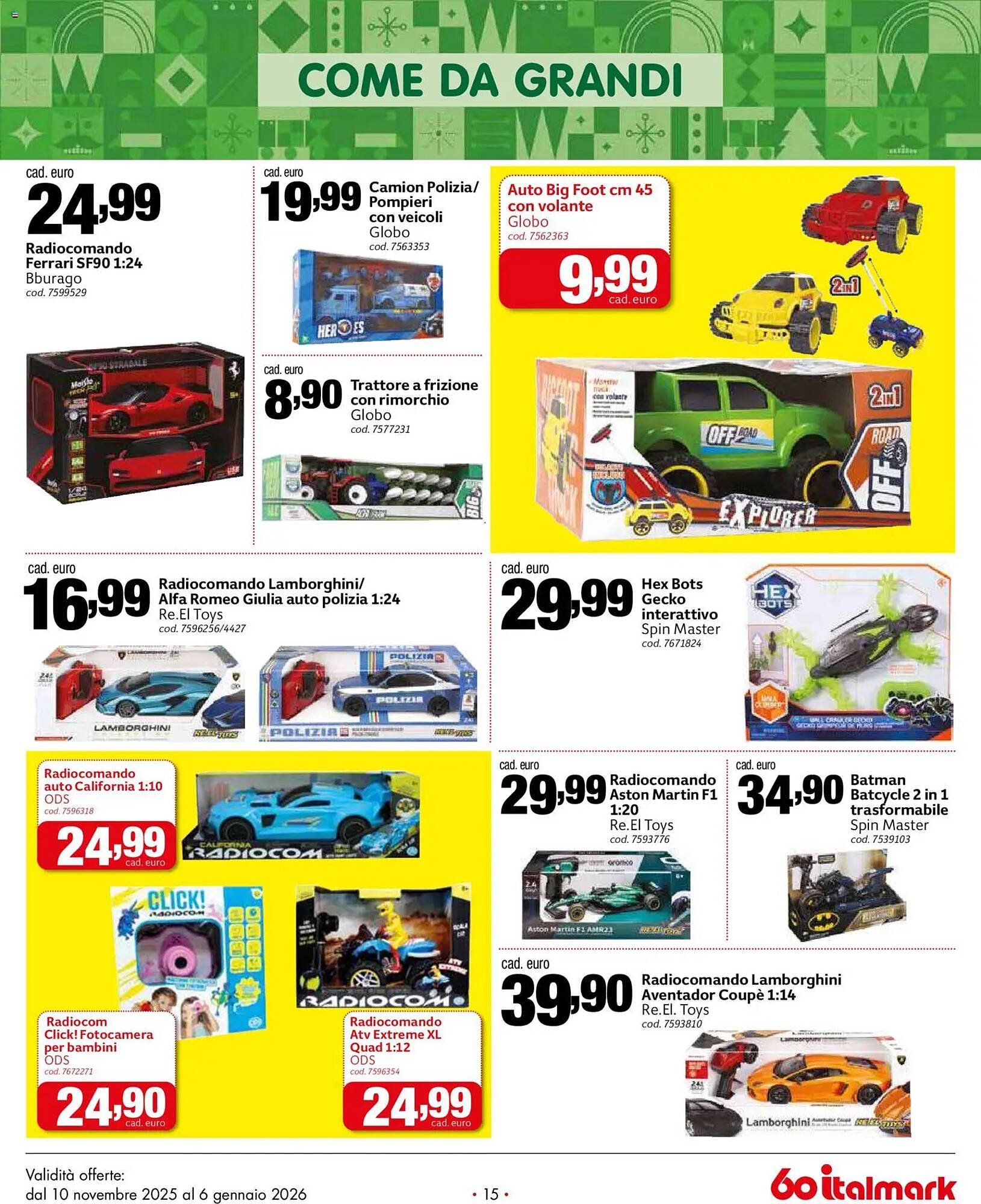 Volantino Italmark (2025-11-10 - 2026-01-06)
