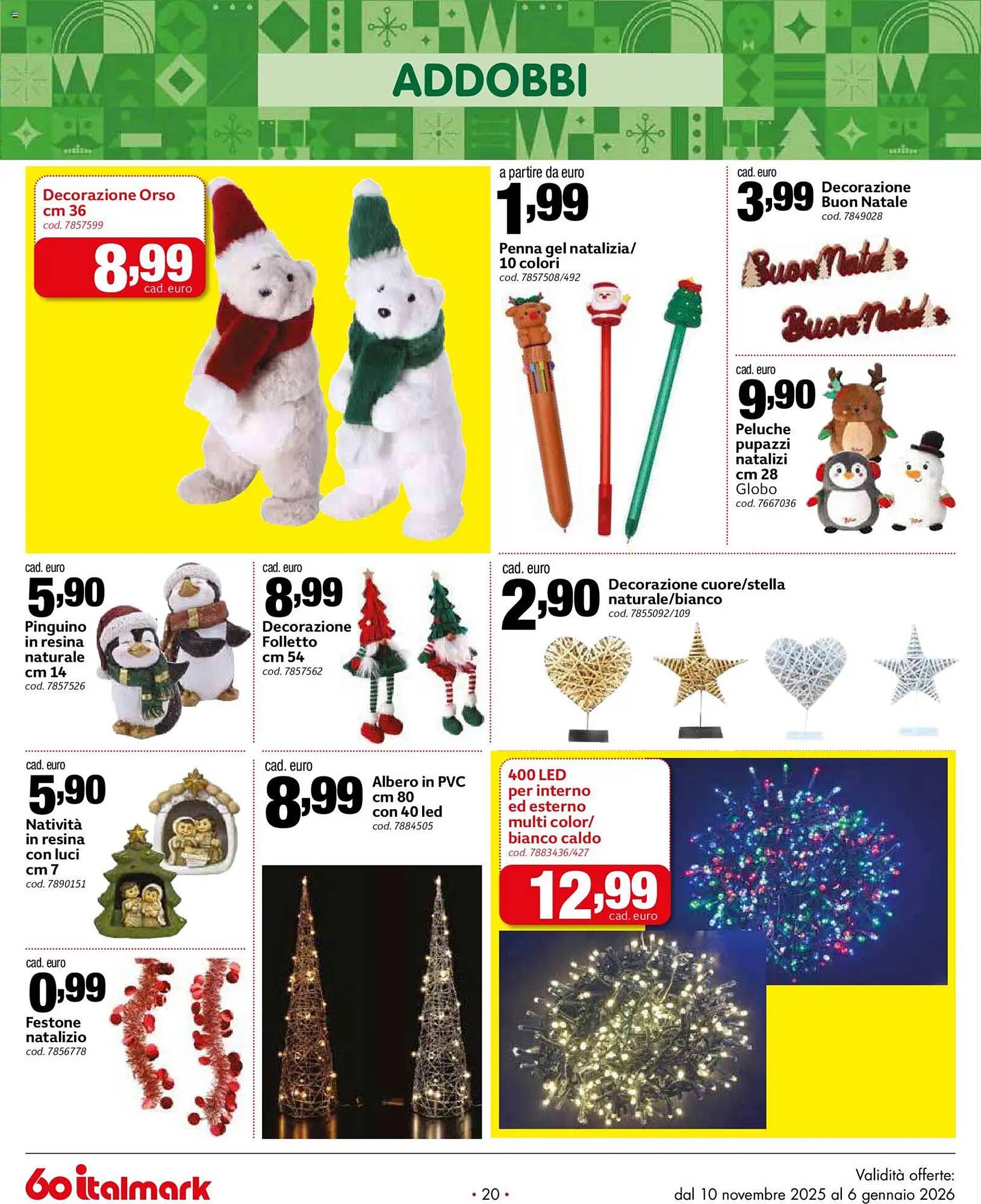 Volantino Italmark (2025-11-10 - 2026-01-06)