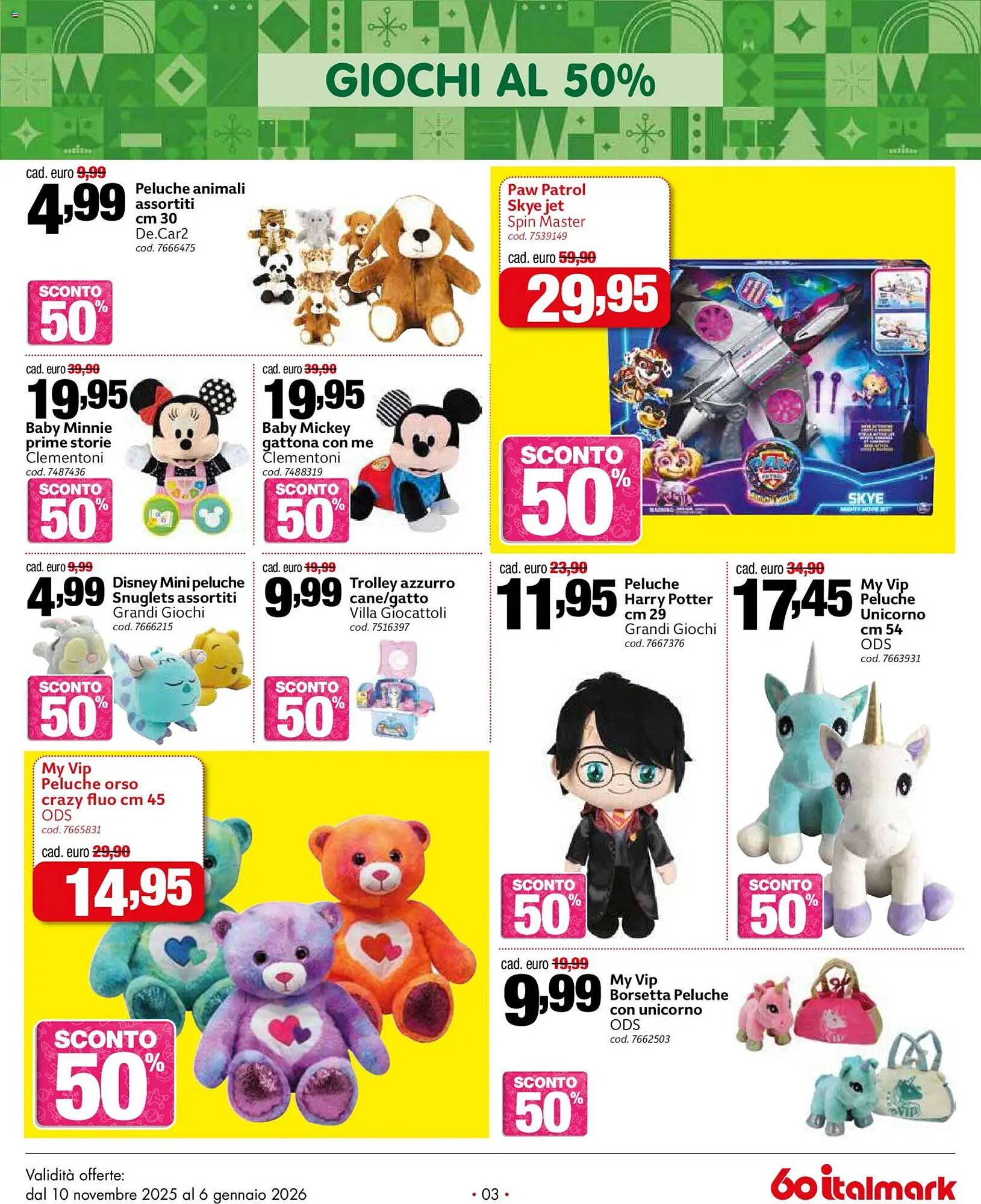 Volantino Italmark (2025-11-10 - 2026-01-06)
