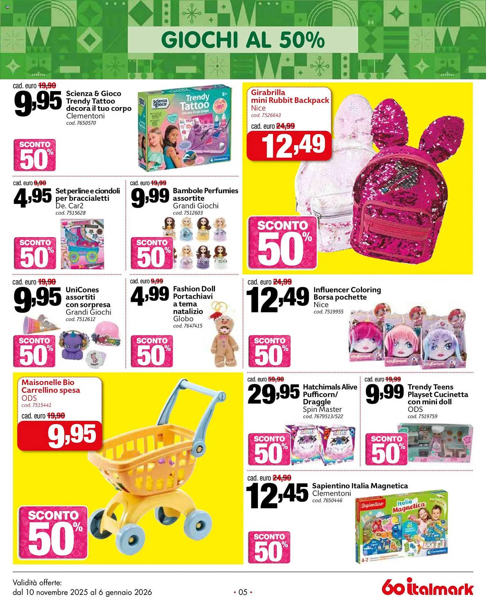 Volantino Italmark (2025-11-10 - 2026-01-06)