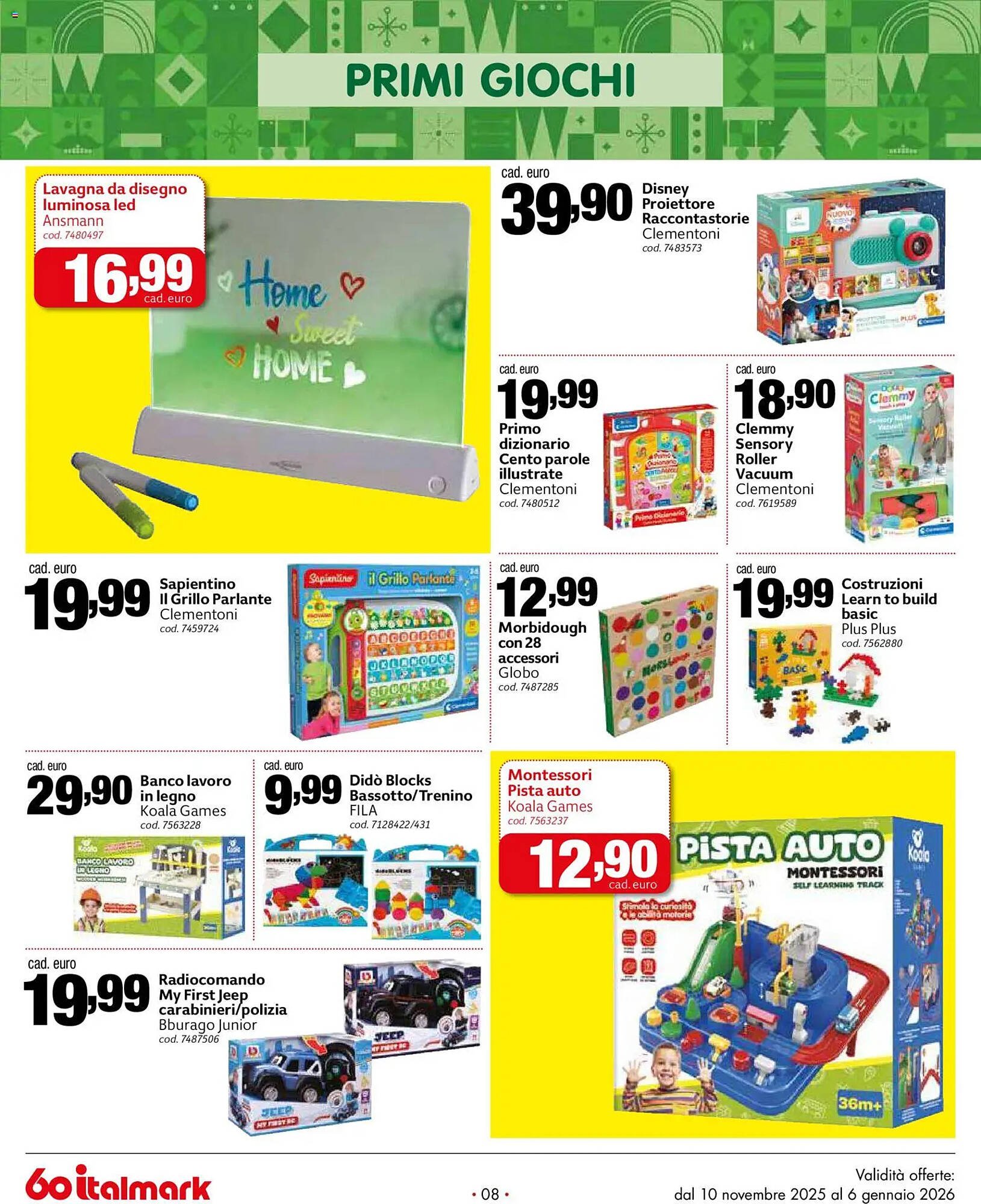 Volantino Italmark (2025-11-10 - 2026-01-06)