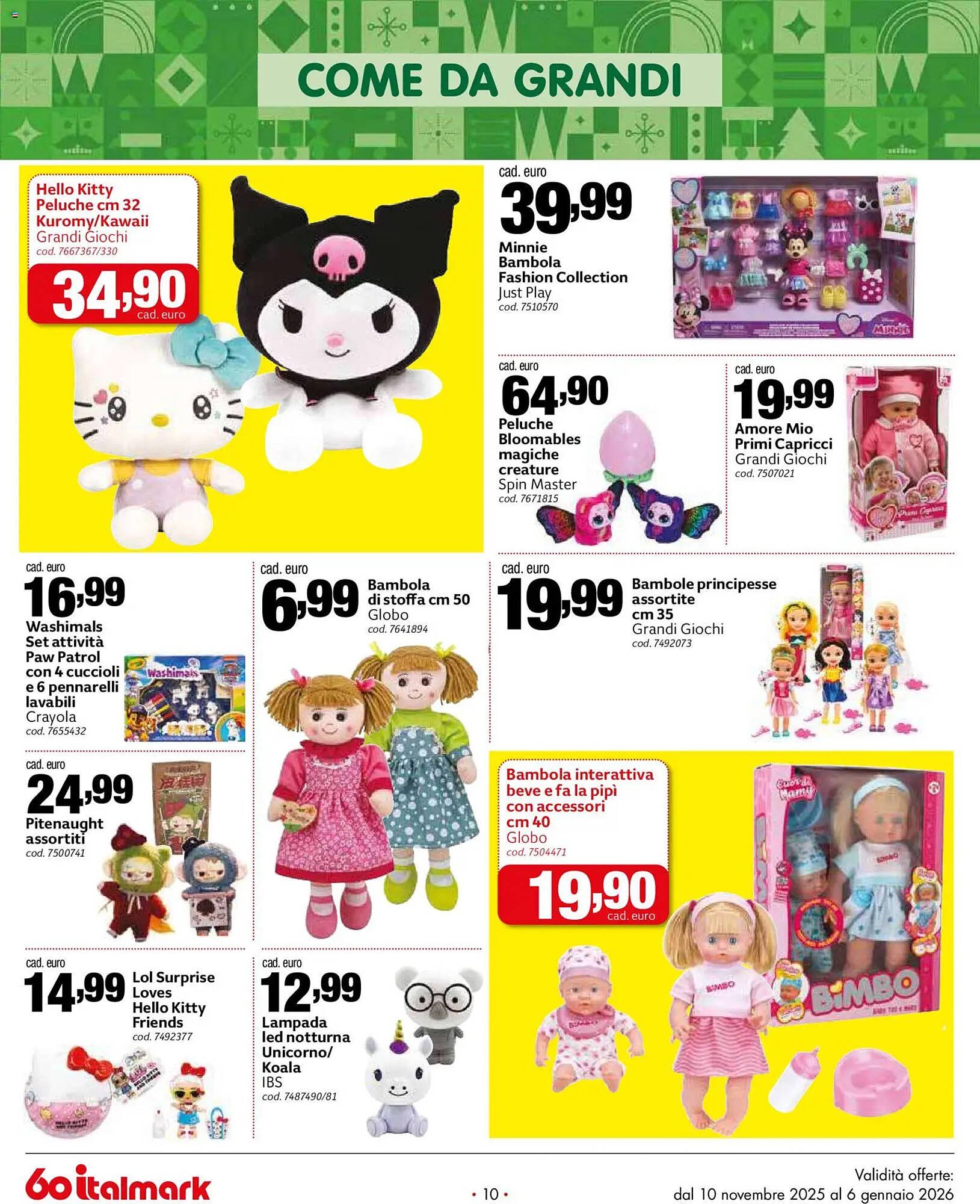 Volantino Italmark (2025-11-10 - 2026-01-06)