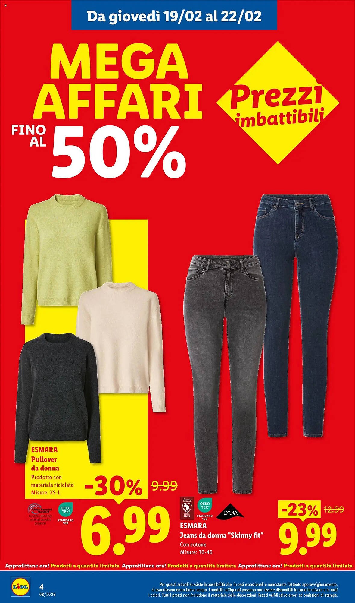 Volantino Lidl (2026-02-19 - 2026-02-22)