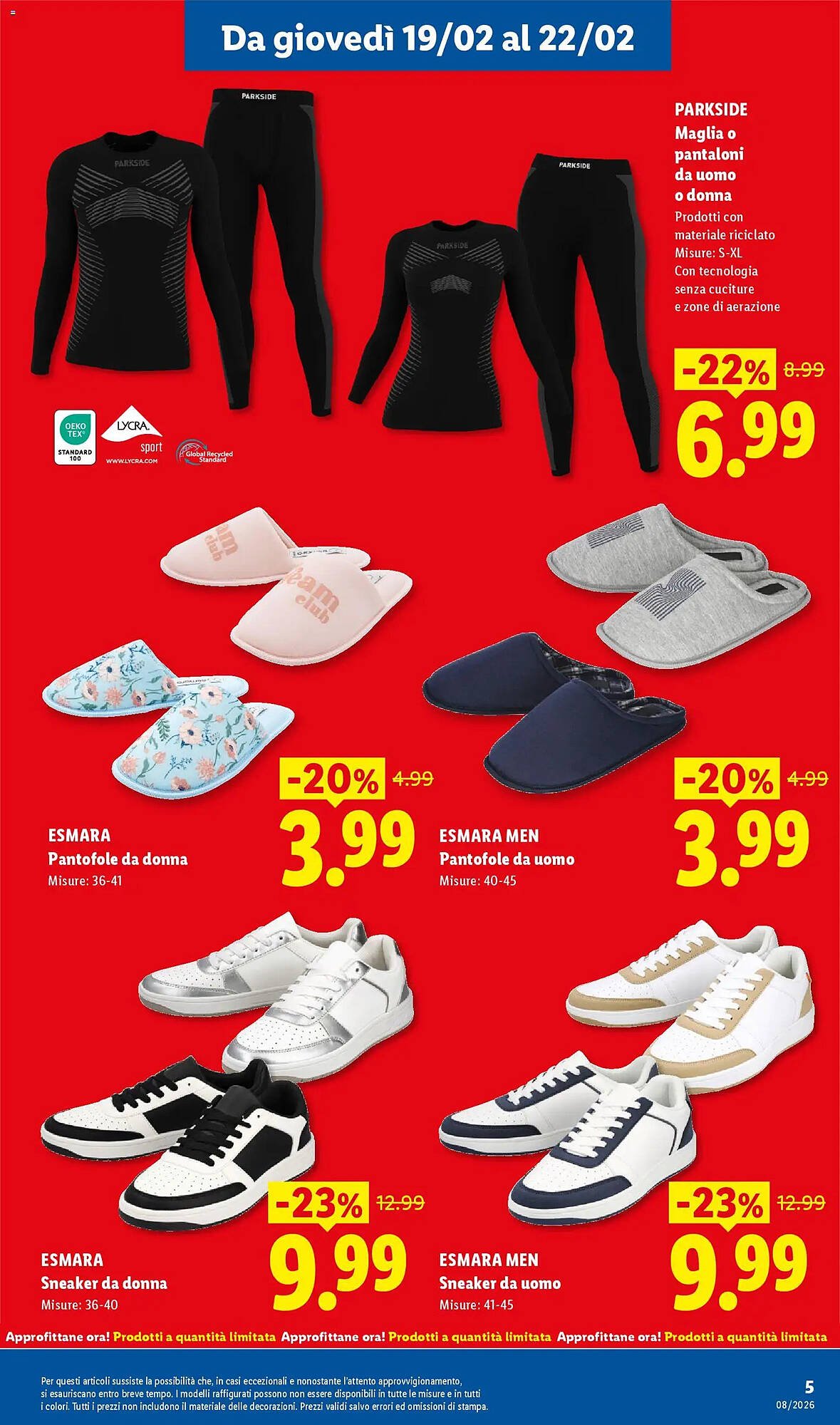 Volantino Lidl (2026-02-19 - 2026-02-22)